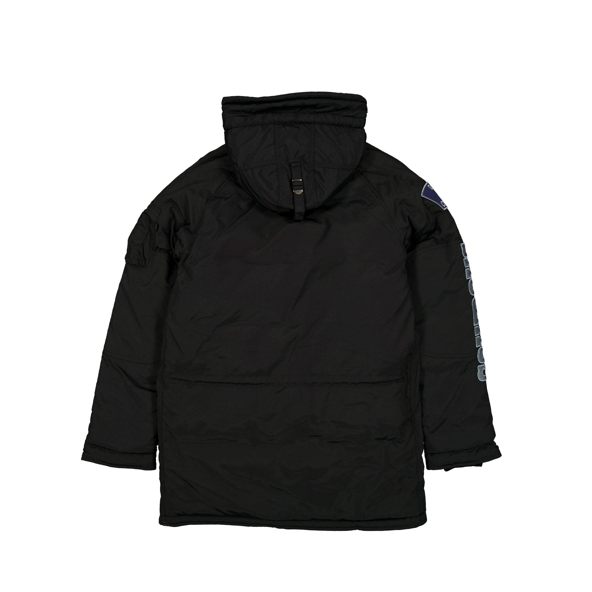 Alternative view of Alpha Industries X Dallas Cowboys Black N-3B Parka Jacket