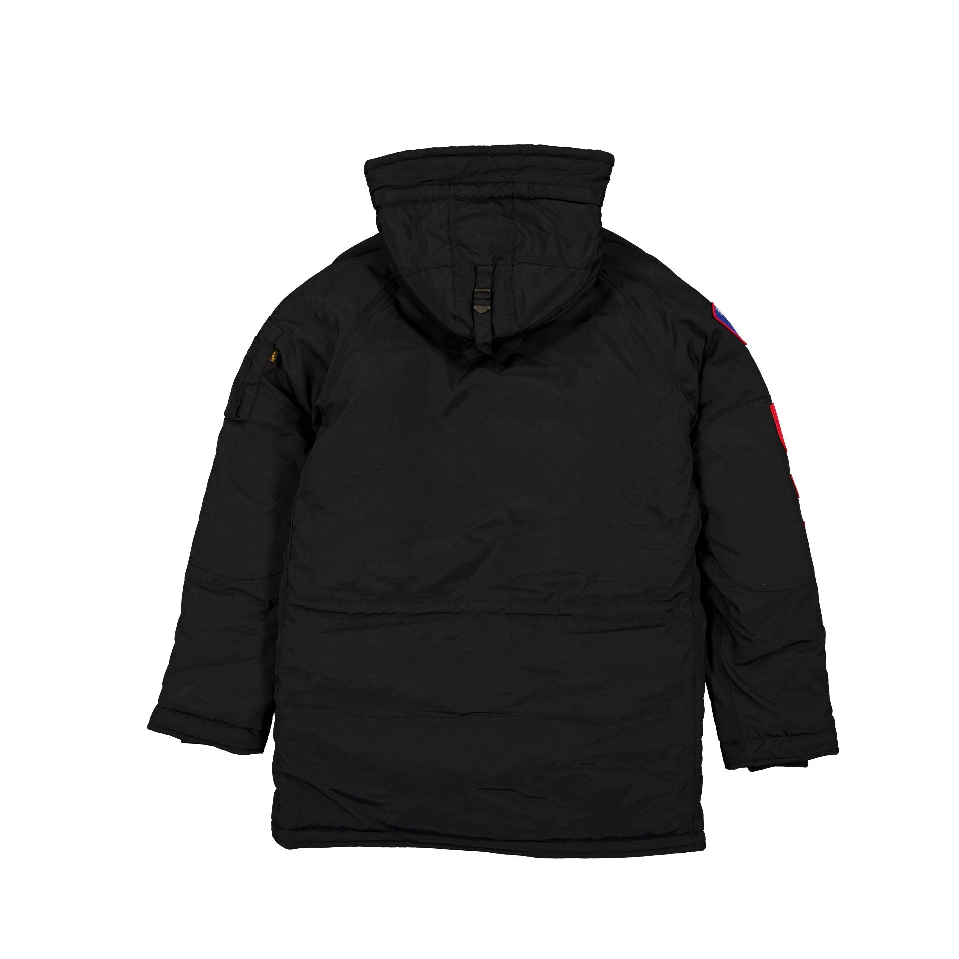 Alternative view of Alpha Industries X Buffalo Bills Black N-3B Parka Jacket