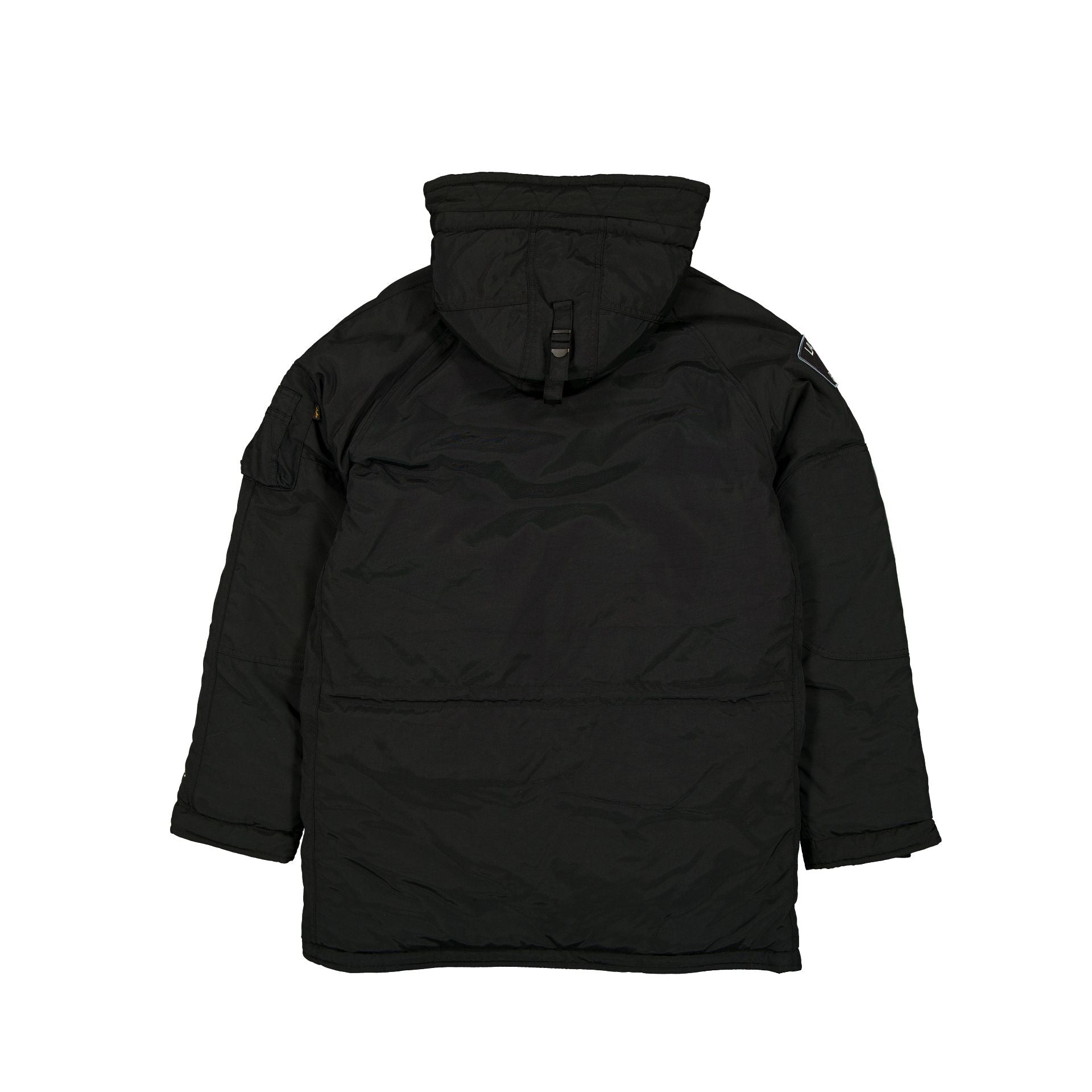 Alternative view of Alpha Industries X Las Vegas Raiders Black N-3B Parka Jacket