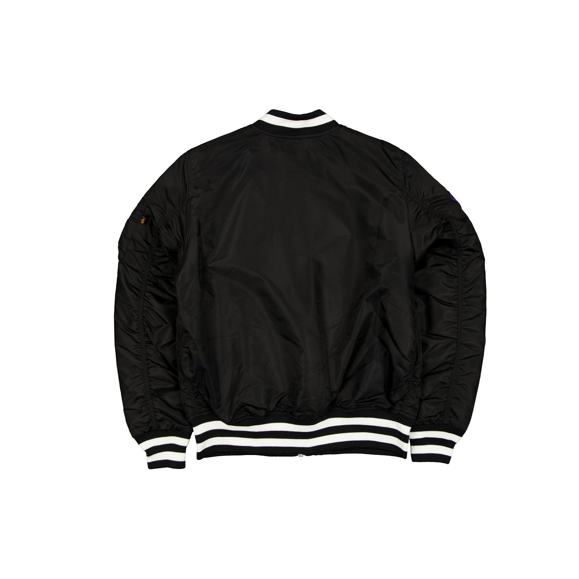Alternative view of Alpha Industries X Chicago White Sox Black Ma-1 Bomber Jacket