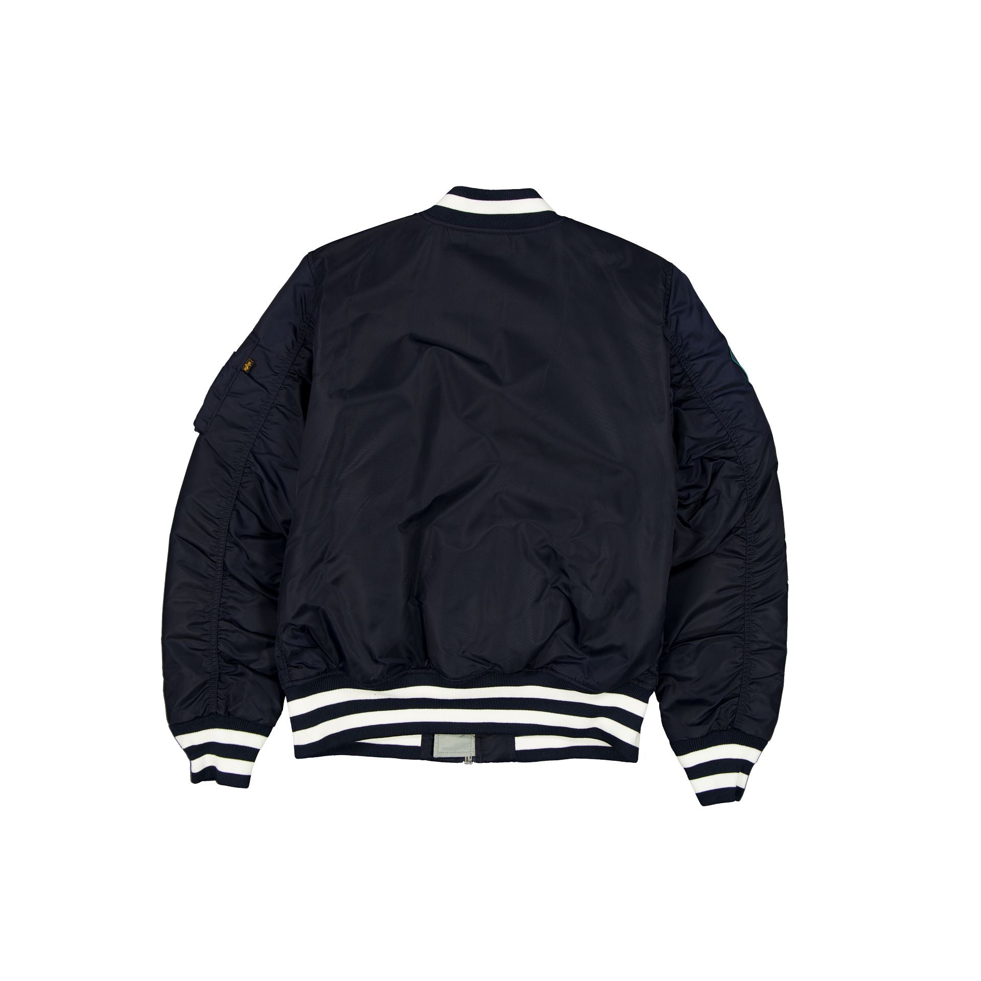 Alternative view of Alpha Industries X Seattle Mariners Navy Ma-1 Bomber Jacket