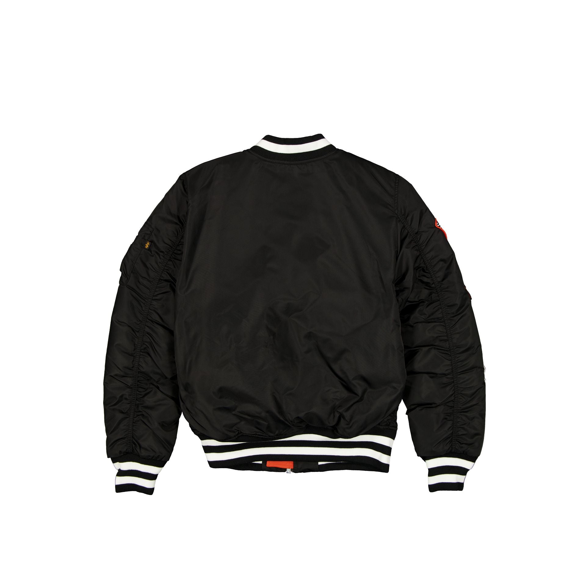 Alternative view of Alpha Industries X San Francisco Giants Black Ma-1 Bomber Jacket
