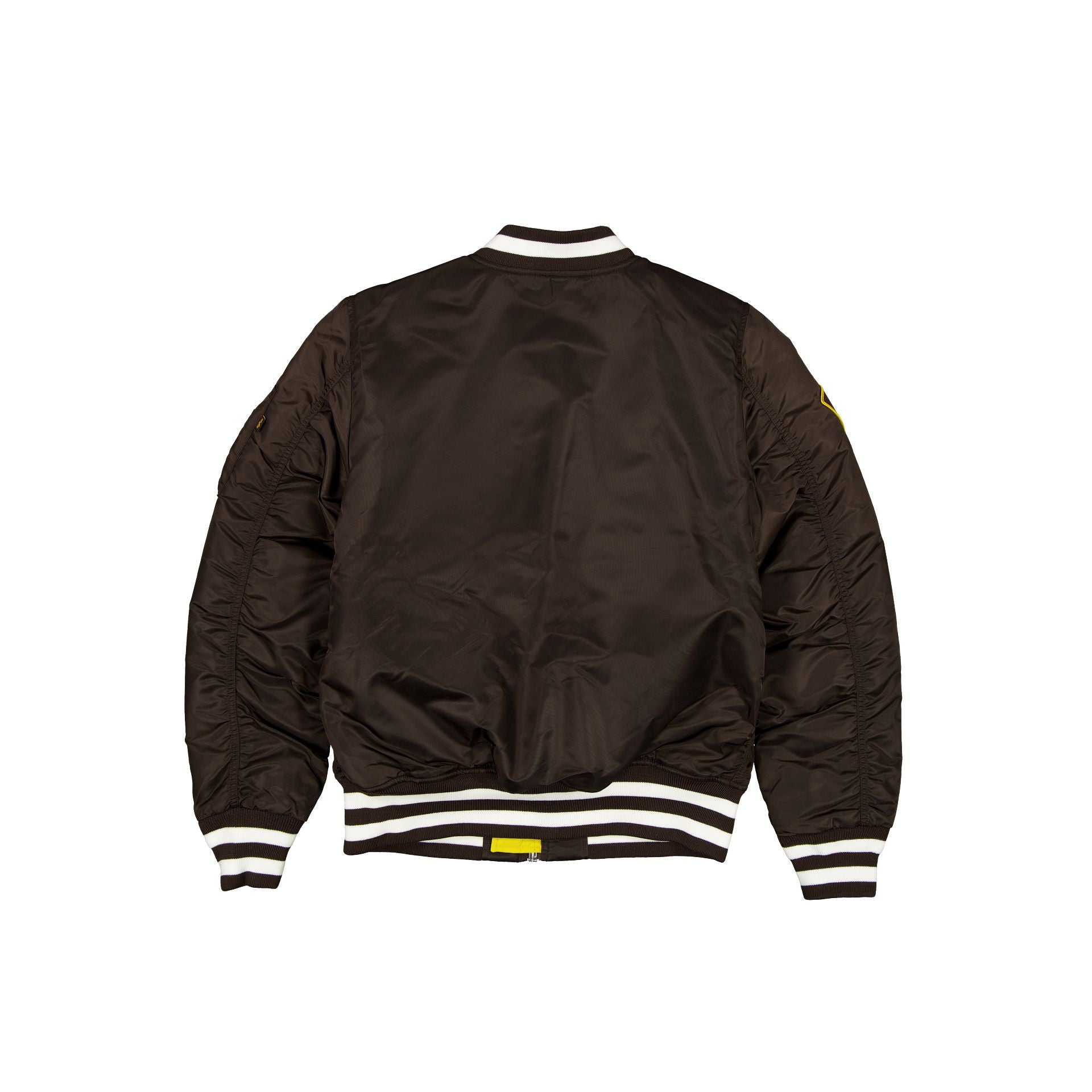 Alternative view of Alpha Industries X San Diego Padres Brown Ma-1 Bomber Jacket