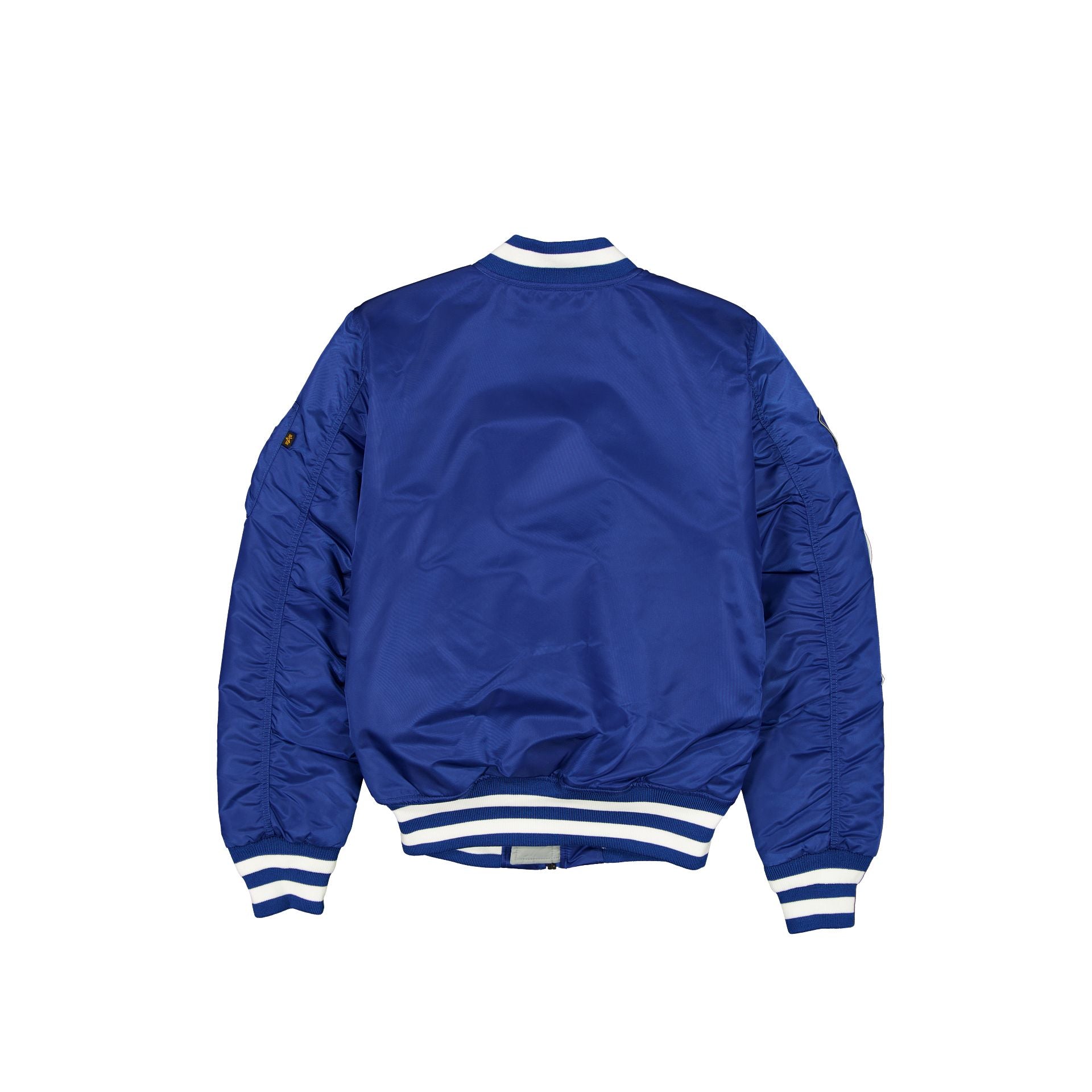 Alternative view of Alpha Industries X Los Angeles Dodgers Blue Ma-1 Bomber Jacket