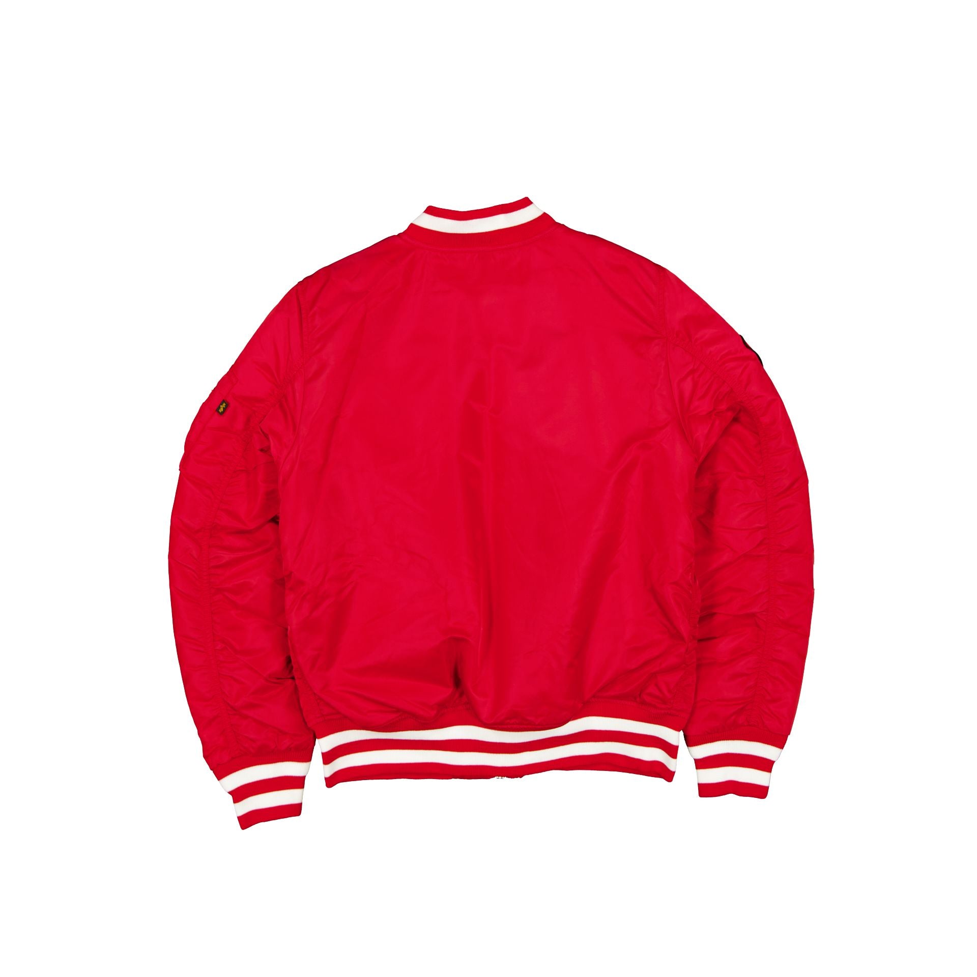 Alternative view of Alpha Industries X Kansas City Chiefs Red Ma-1 Bomber Jacket