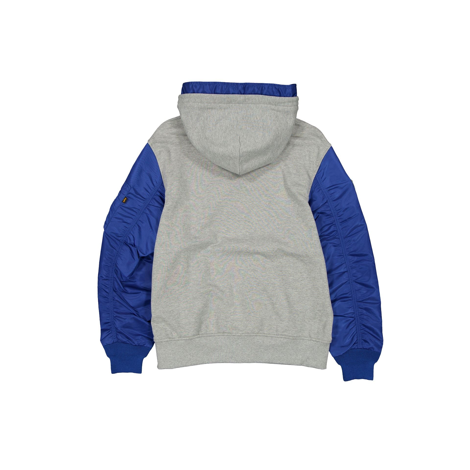 Alternative view of Alpha Industries X New York Giants Gray Ma-1 Full Zip Fleece Jacket