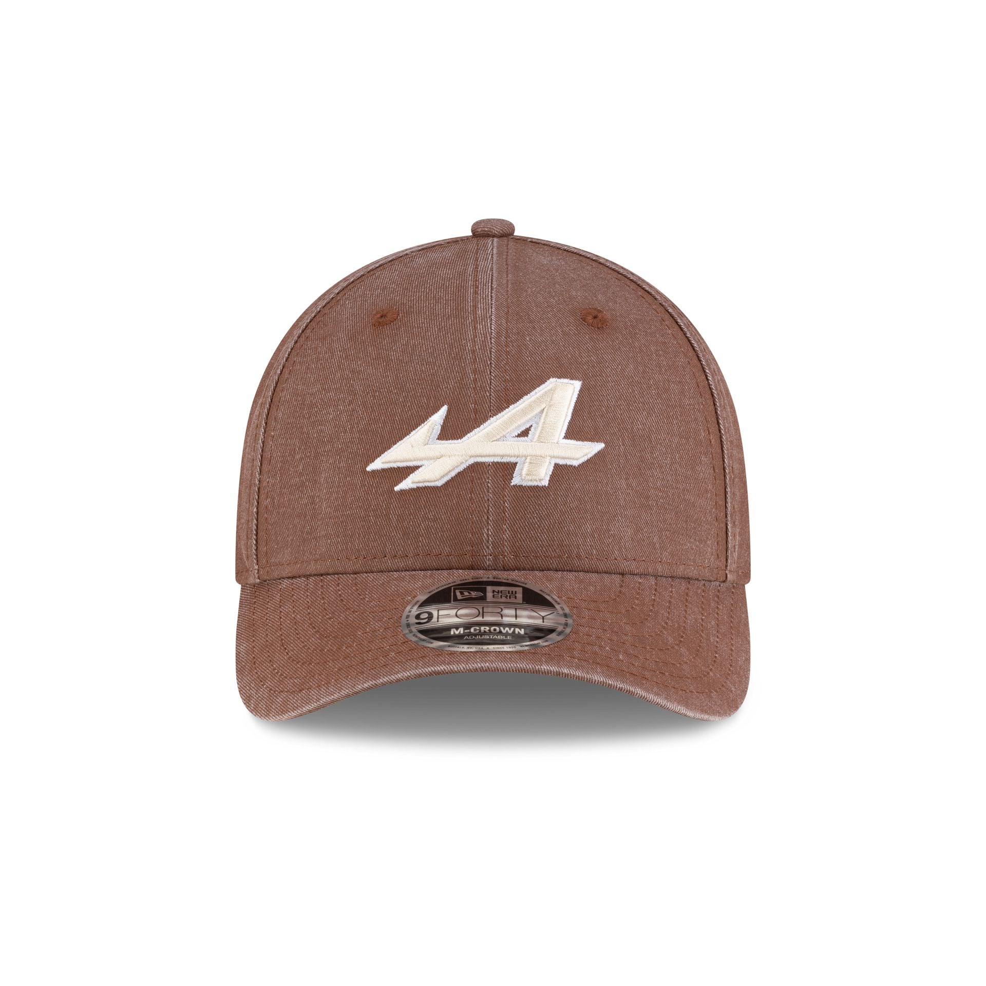 Alternative view of Bwt Alpine F1 Team Washed Deep Auburn 9Forty M-Crown Snapback Hat