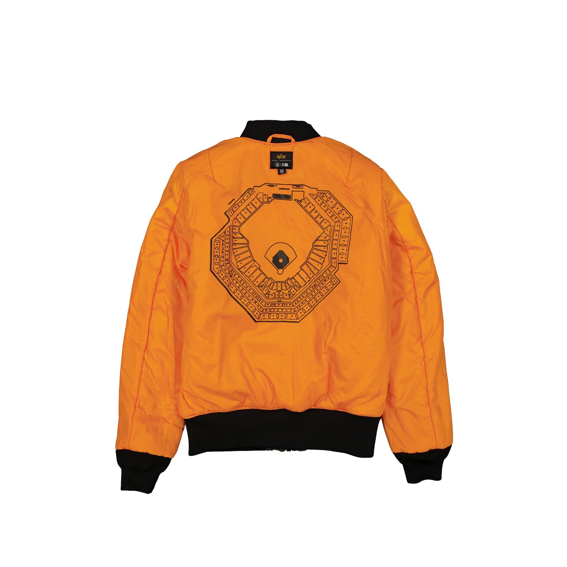Alternative view of Alpha Industries X Philadelphia Phillies Black Camo Ma-1 Bomber Jacket