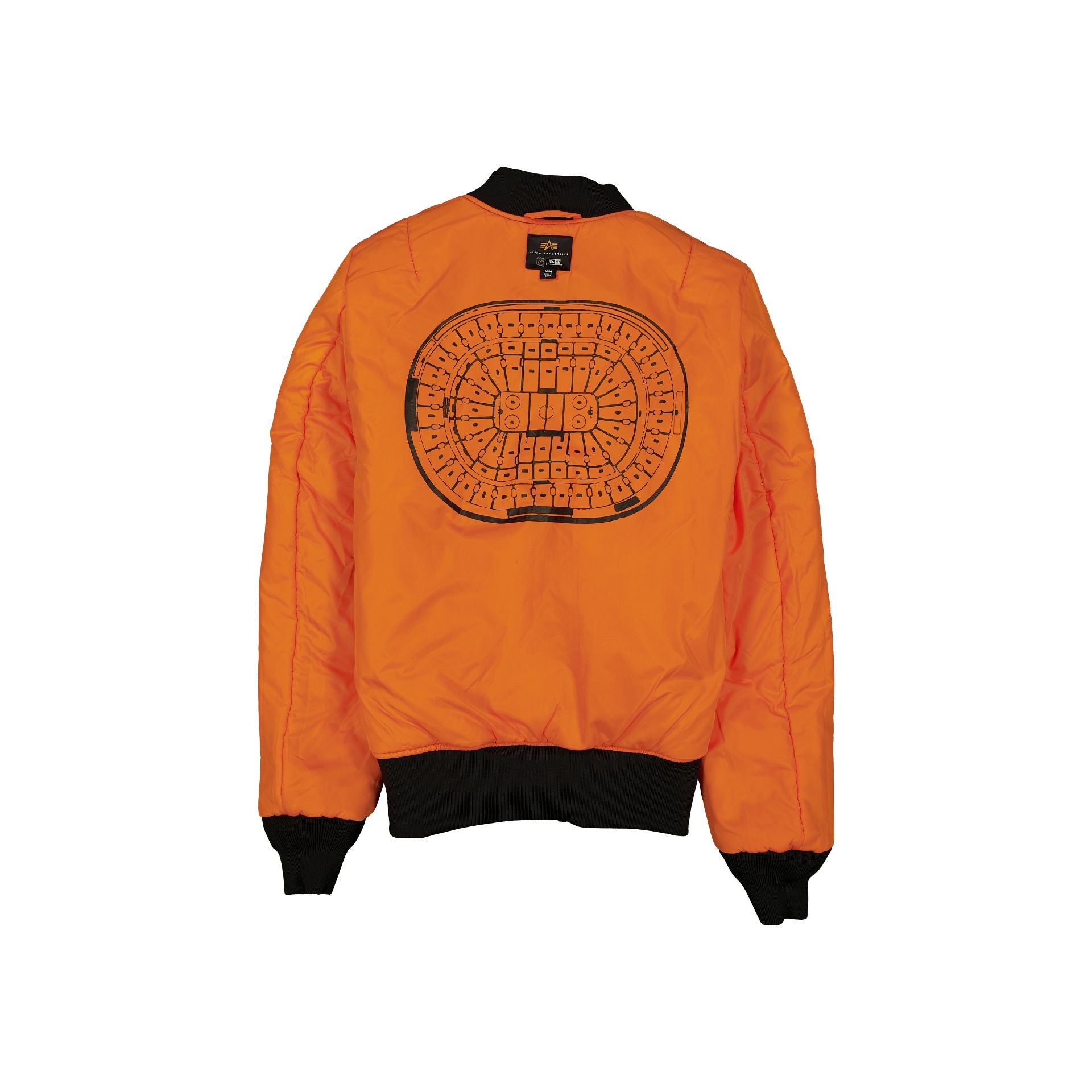 Alternative view of Alpha Industries X Philadelphia Flyers Black Camo Ma-1 Bomber Jacket