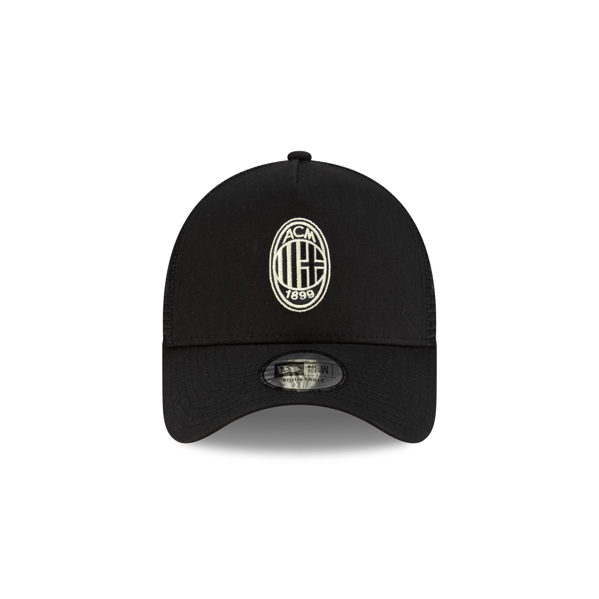 Alternative view of Ac Milan Black 9Forty A-Frame Trucker Hat