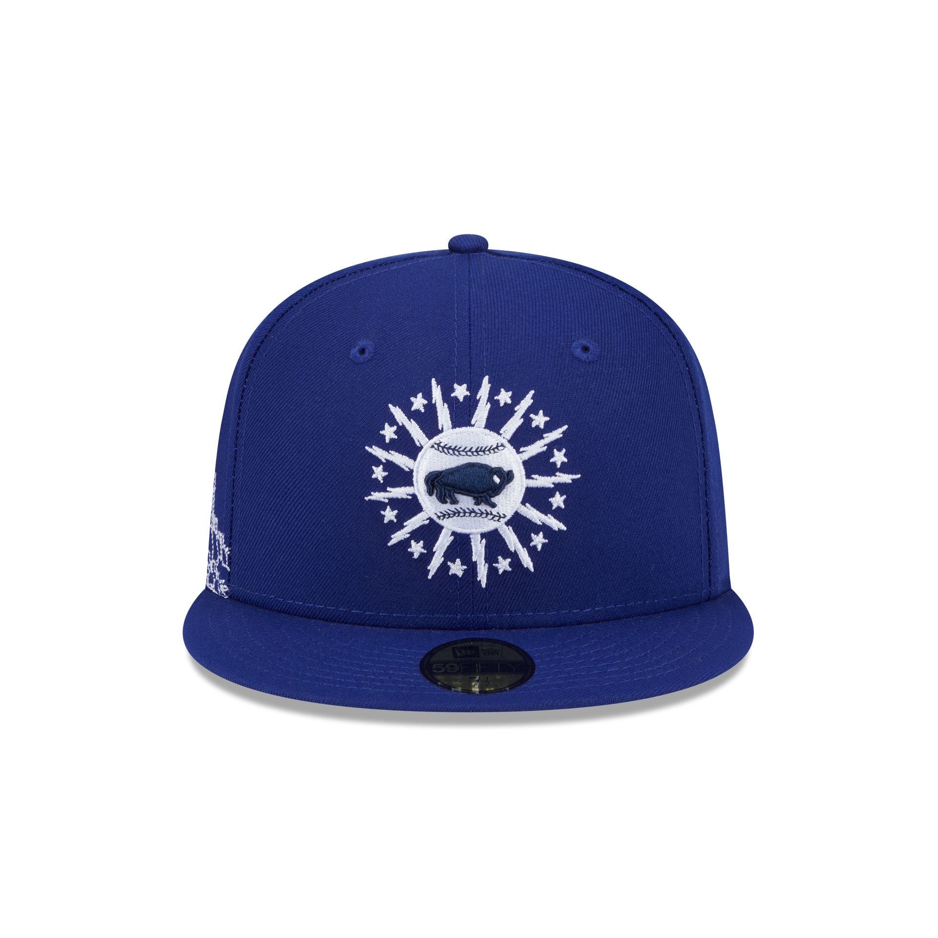 Alternative view of Buffalo Bisons Theme Night Blue 59Fifty Fitted Hat