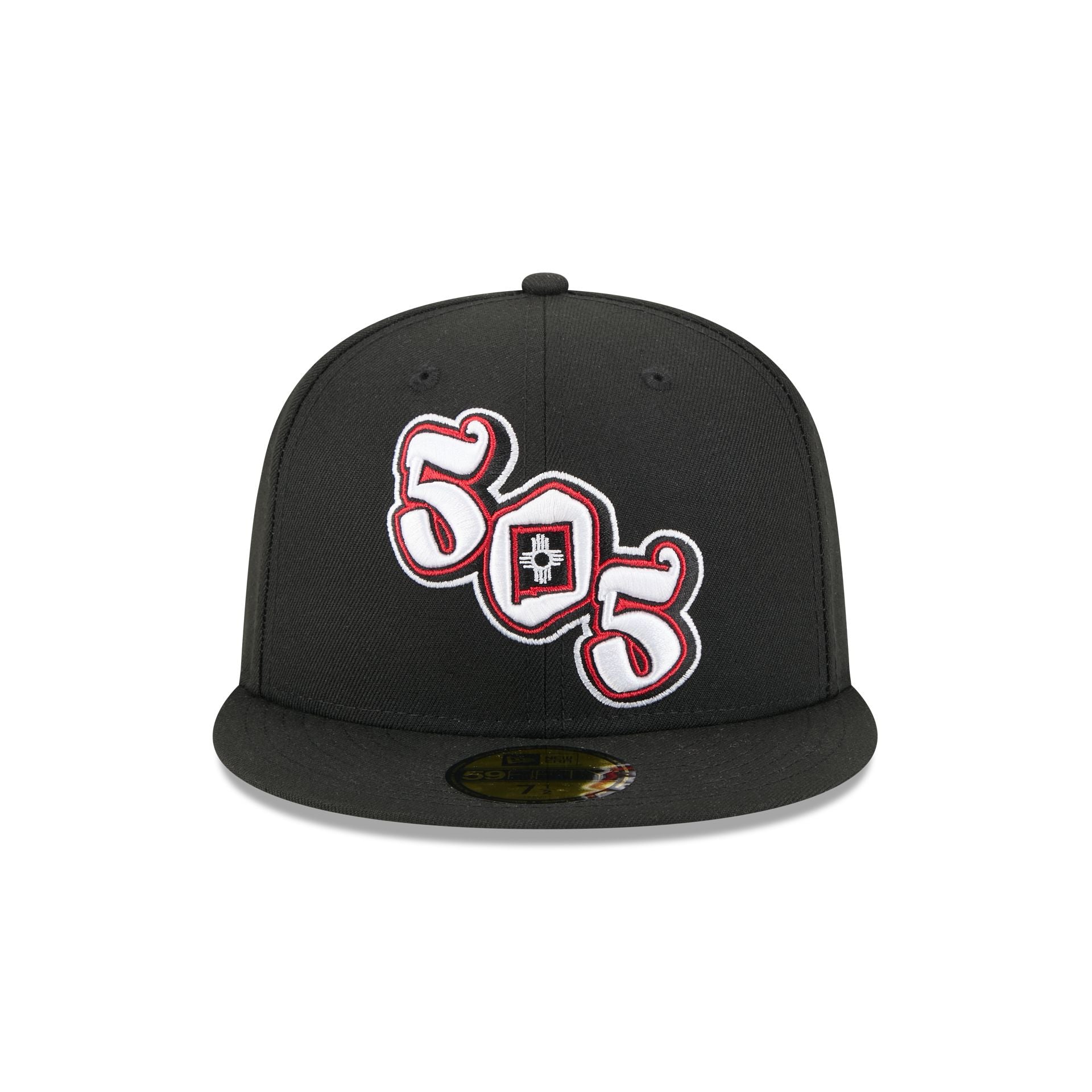 Alternative view of Albuquerque Isotopes Theme Night Black 59Fifty Fitted Hat