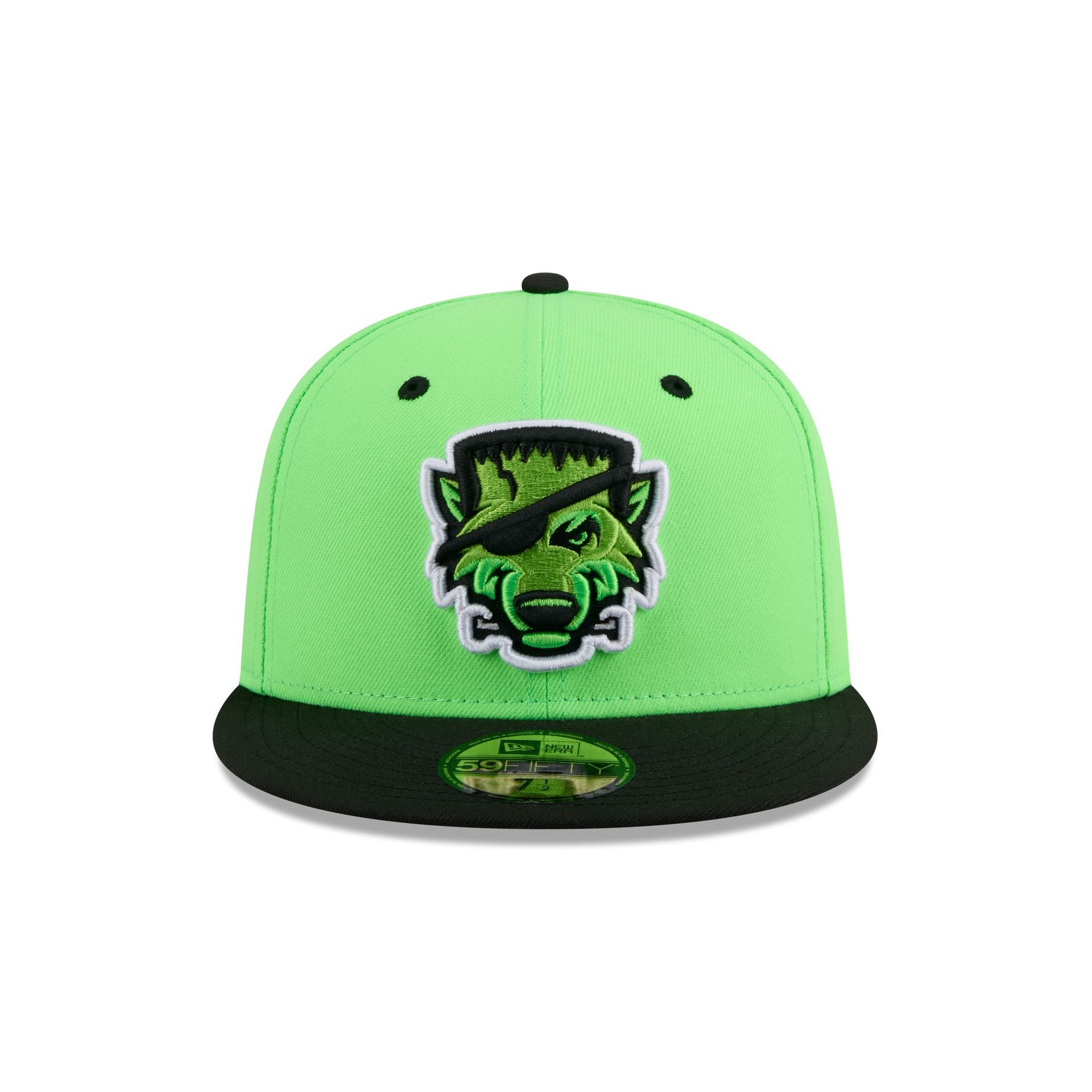 Alternative view of Erie Seawolves Theme Night Green 59Fifty Fitted Hat