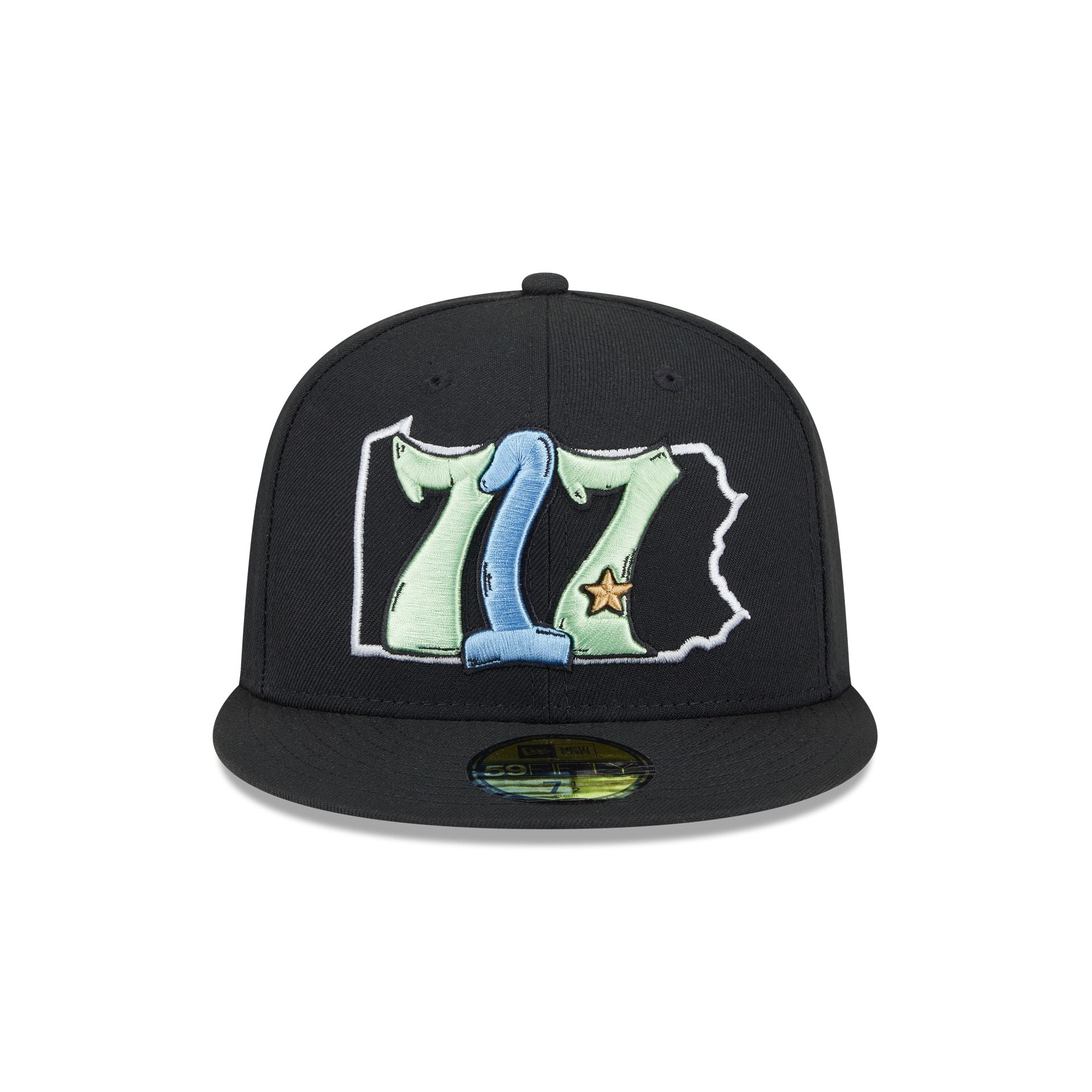 Alternative view of Harrisburg Senators Theme Night Black 59Fifty Fitted Hat
