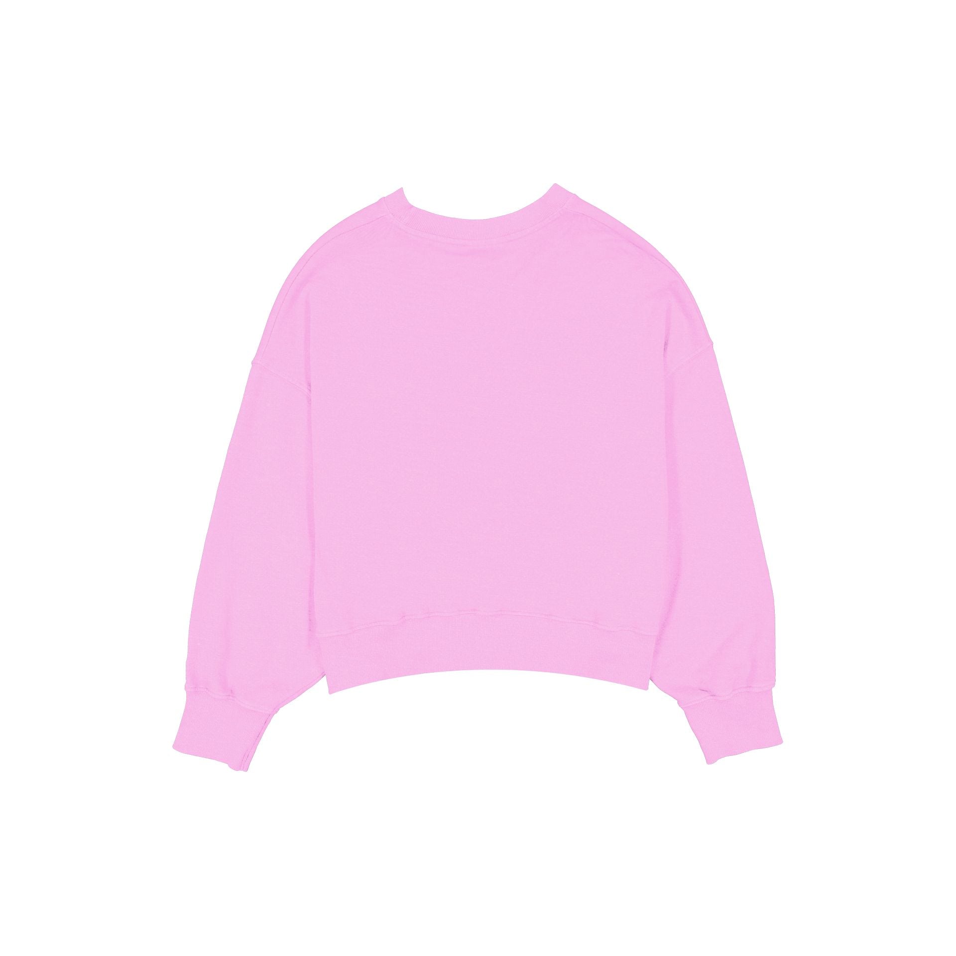 Alternative view of Atlanta Braves Throwback Women's Washed Pink Crewneck