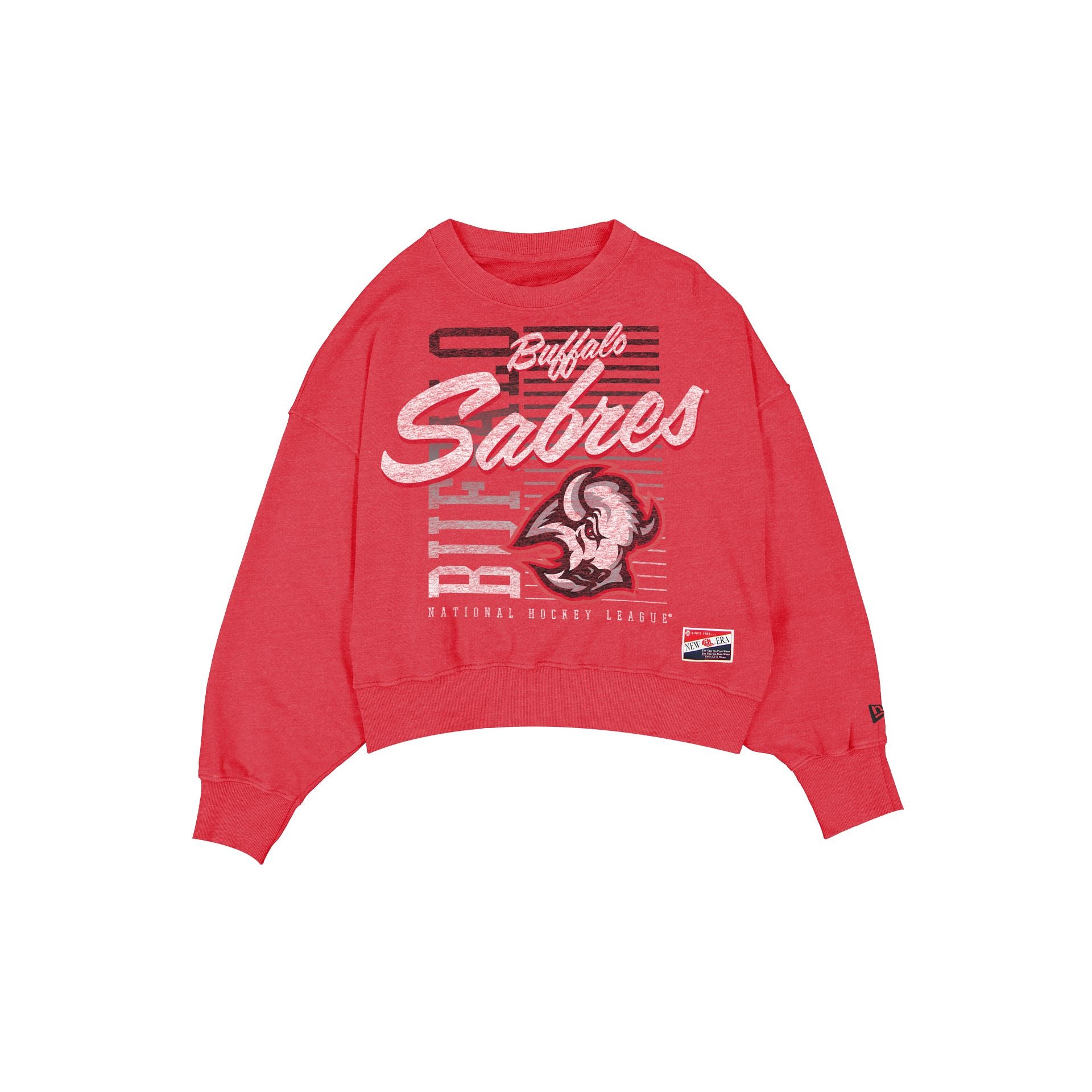 Buffalo Sabres Throwback Women's Washed Crewneck