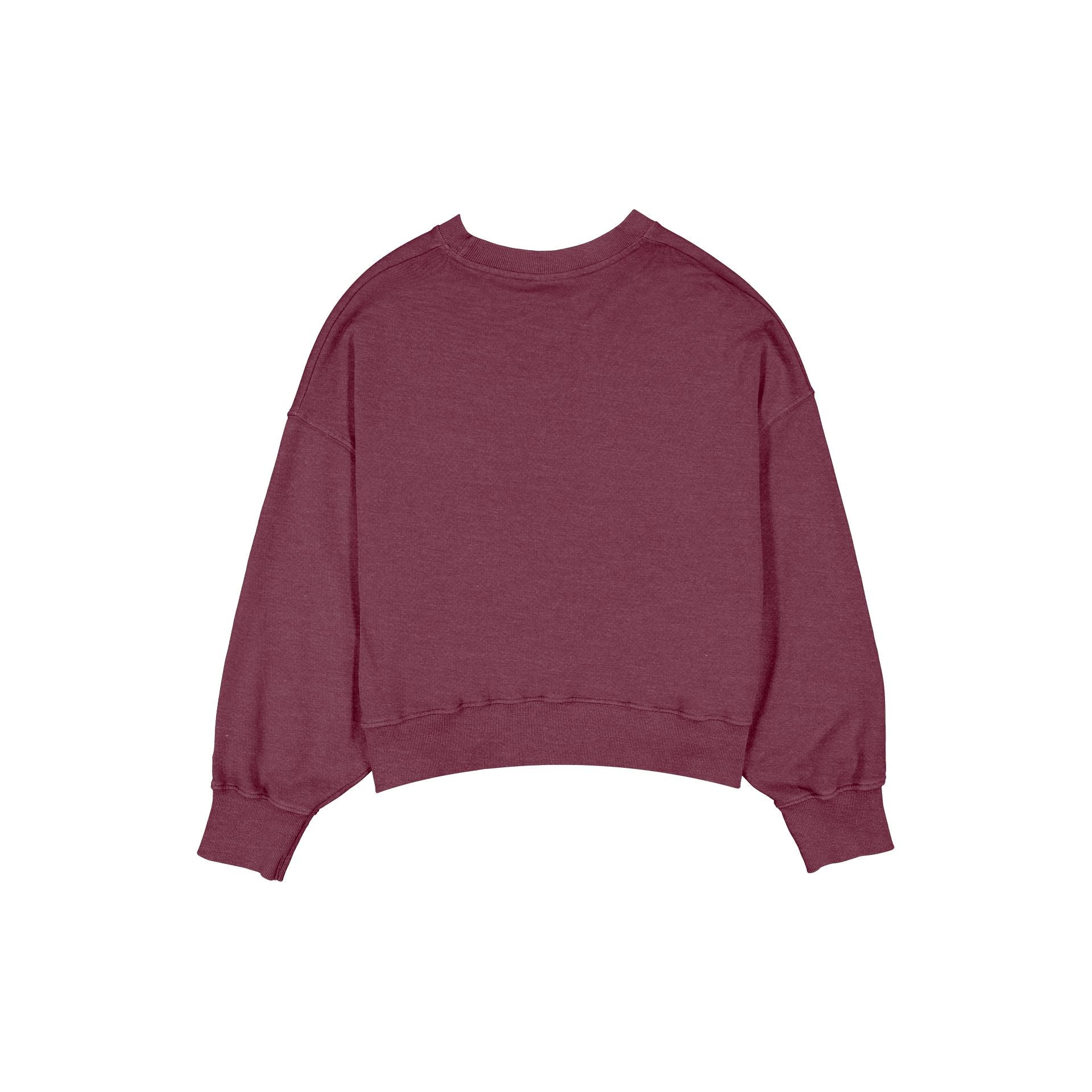 Alternative view of Colorado Avalanche Throwback Women's Washed Crewneck