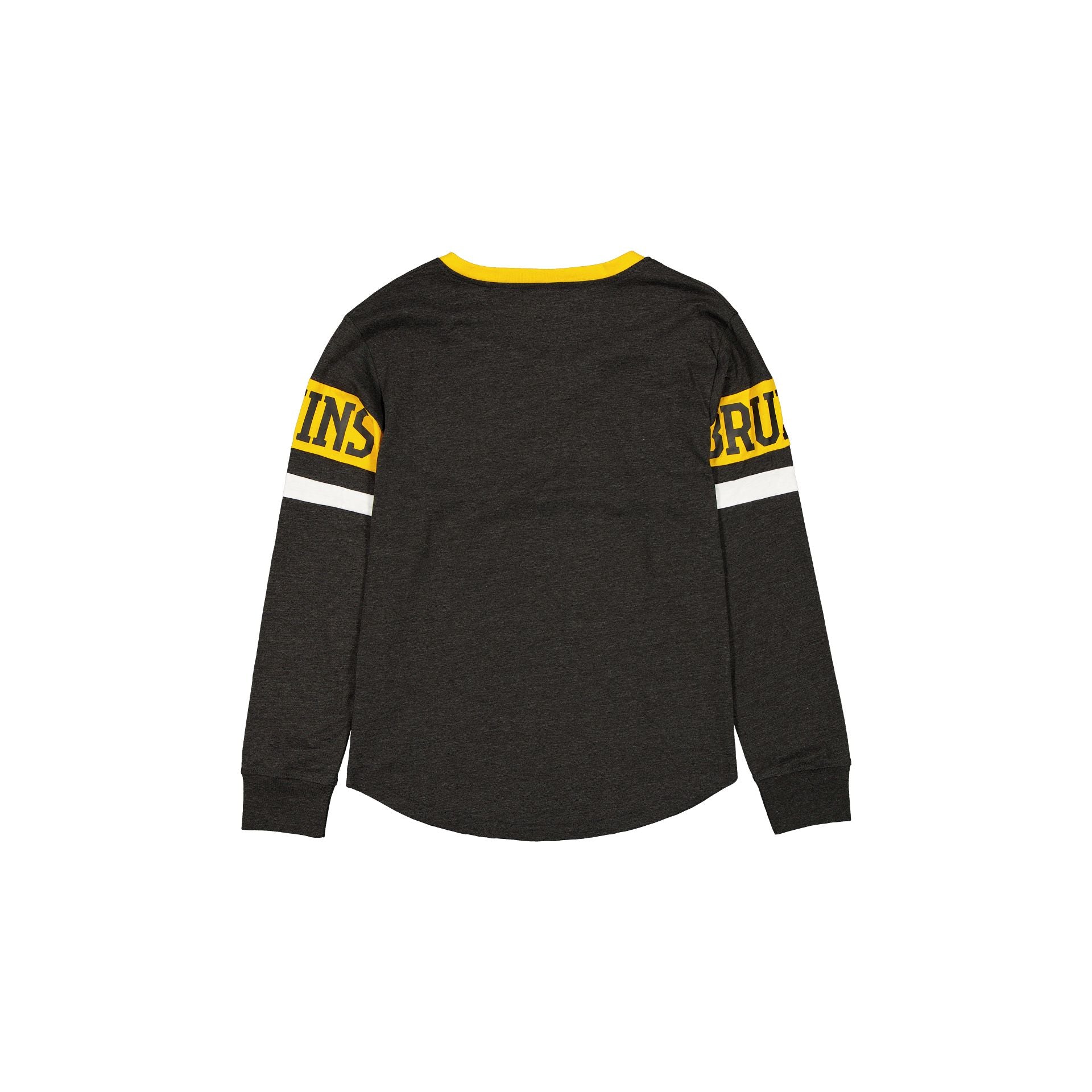 Alternative view of Boston Bruins Throwback Women's V-Neck Long-Sleeve T-Shirt
