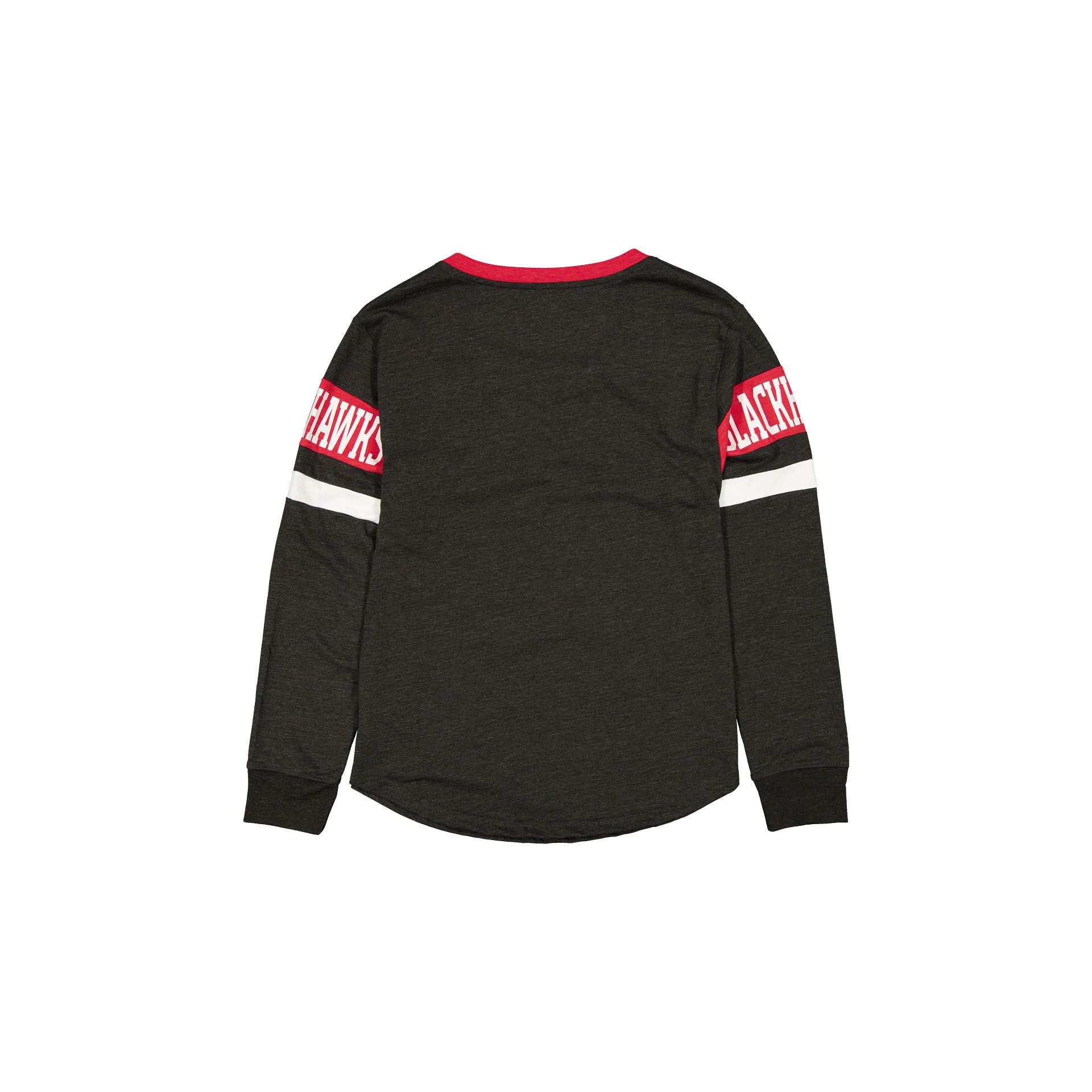 Alternative view of Chicago Blackhawks Throwback Women's V-Neck Long-Sleeve T-Shirt
