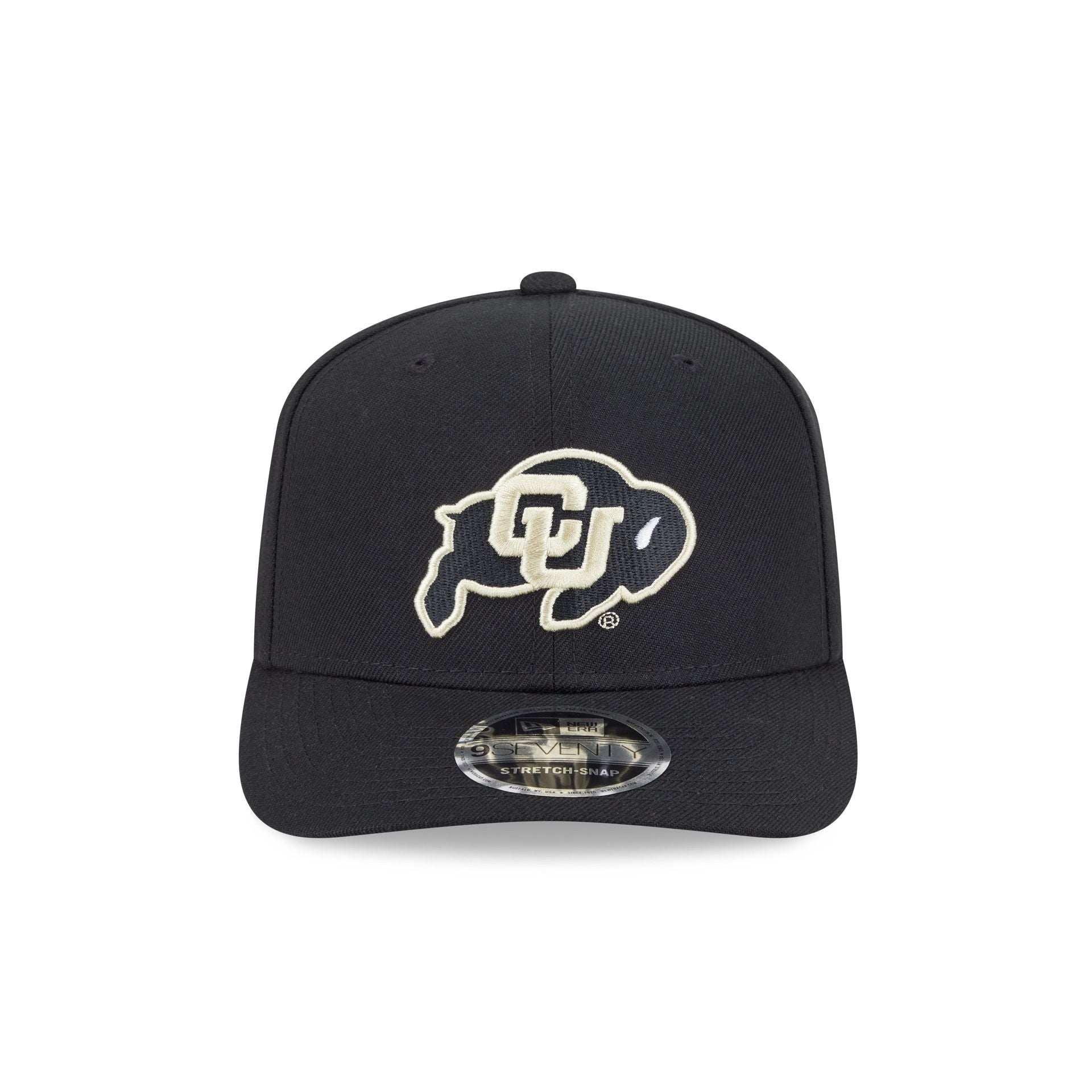 Alternative view of Colorado Buffaloes Black Team 9Seventy Stretch-Snap Hat