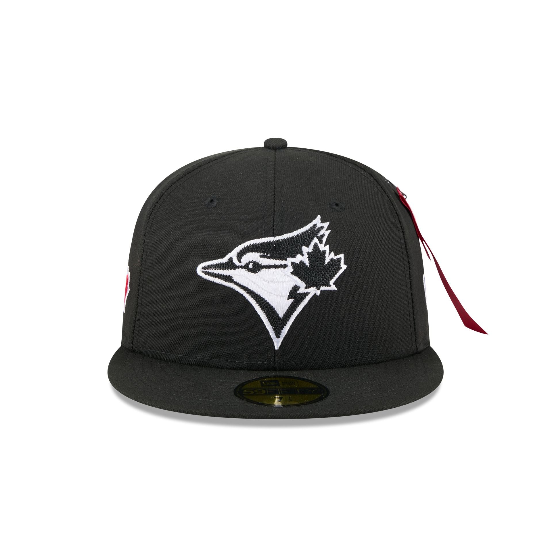 Alternative view of Alpha Industries X Toronto Blue Jays Black 59Fifty Fitted Hat