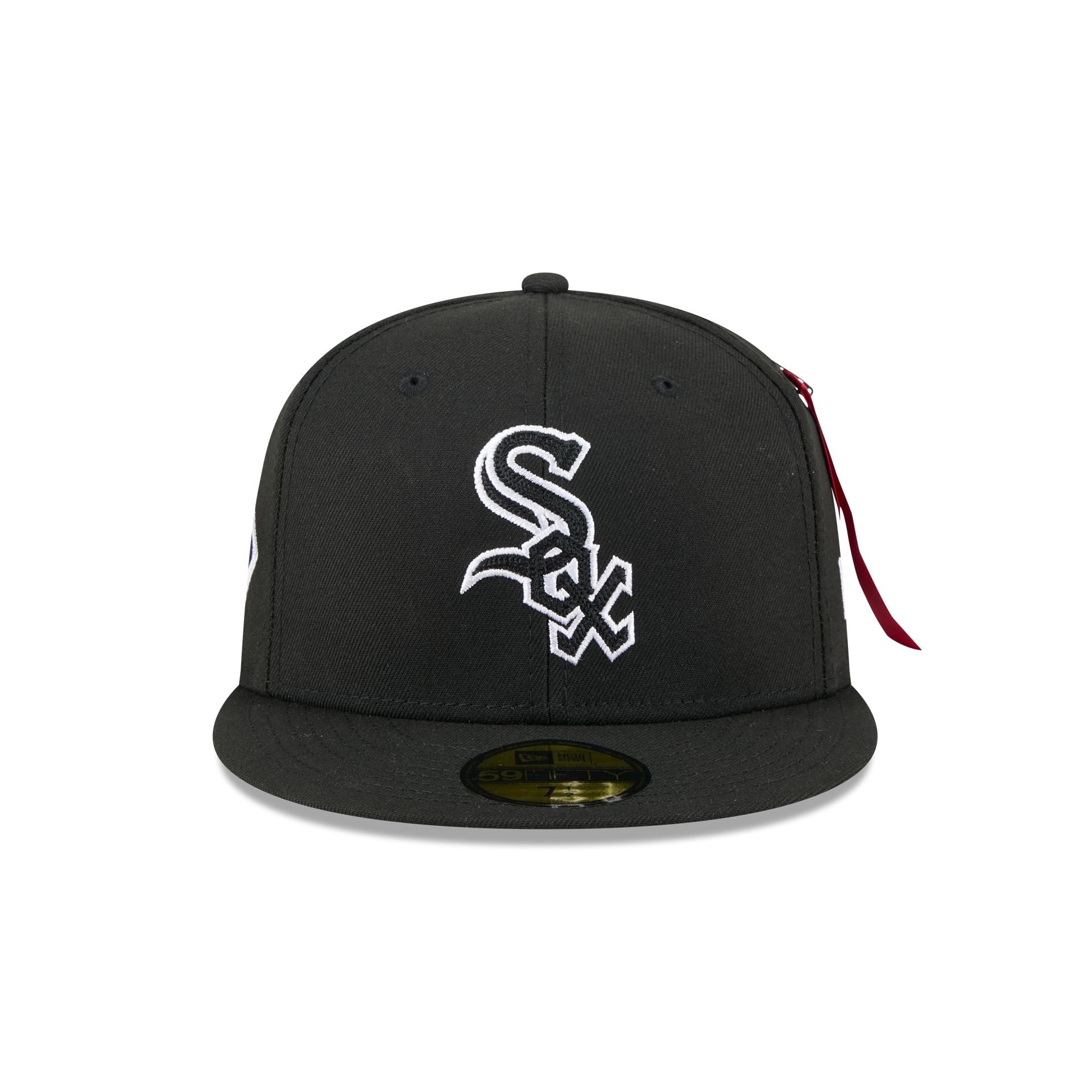 Alternative view of Alpha Industries X Chicago White Sox Black 59Fifty Fitted Hat