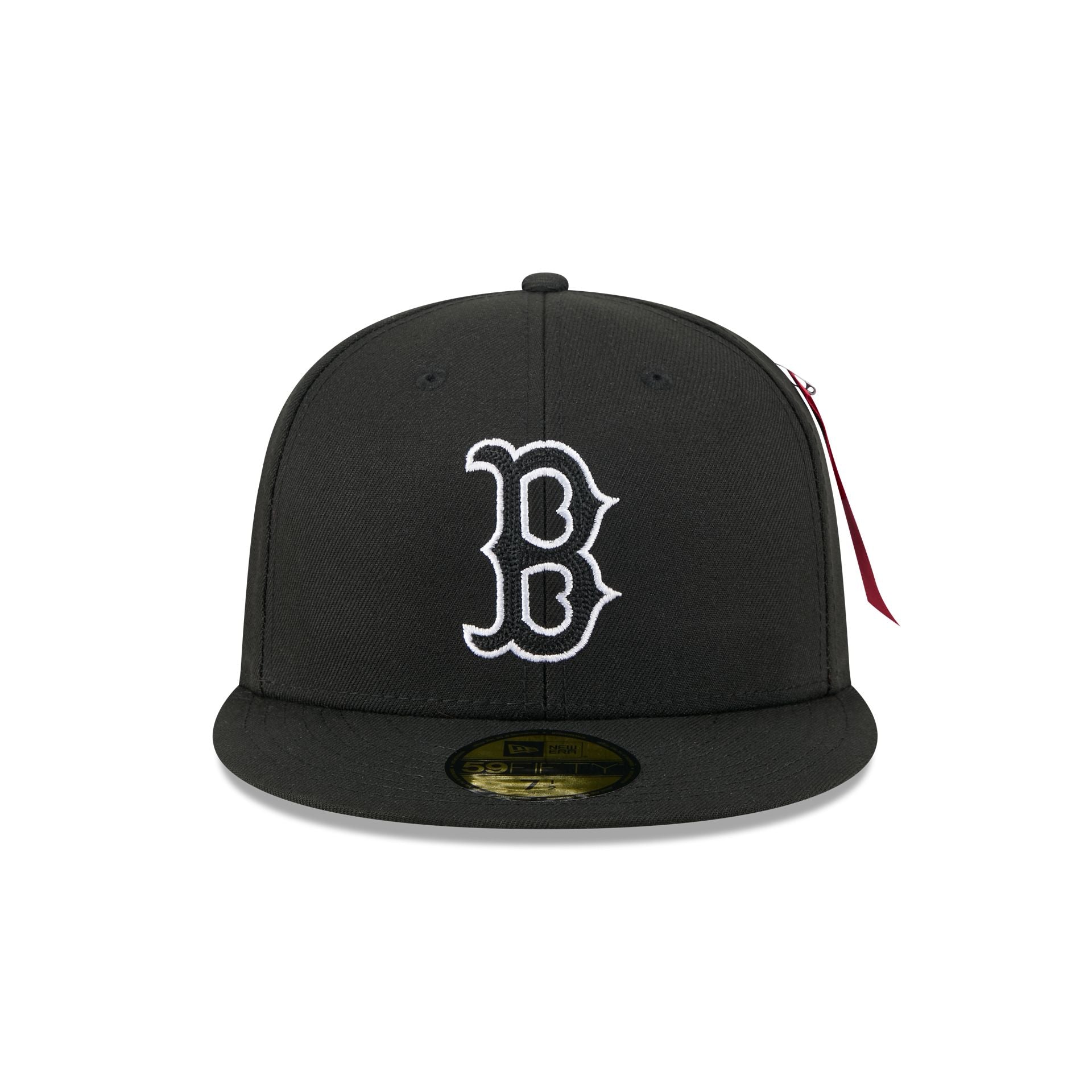 Alternative view of Alpha Industries X Boston Red Sox Black 59Fifty Fitted Hat