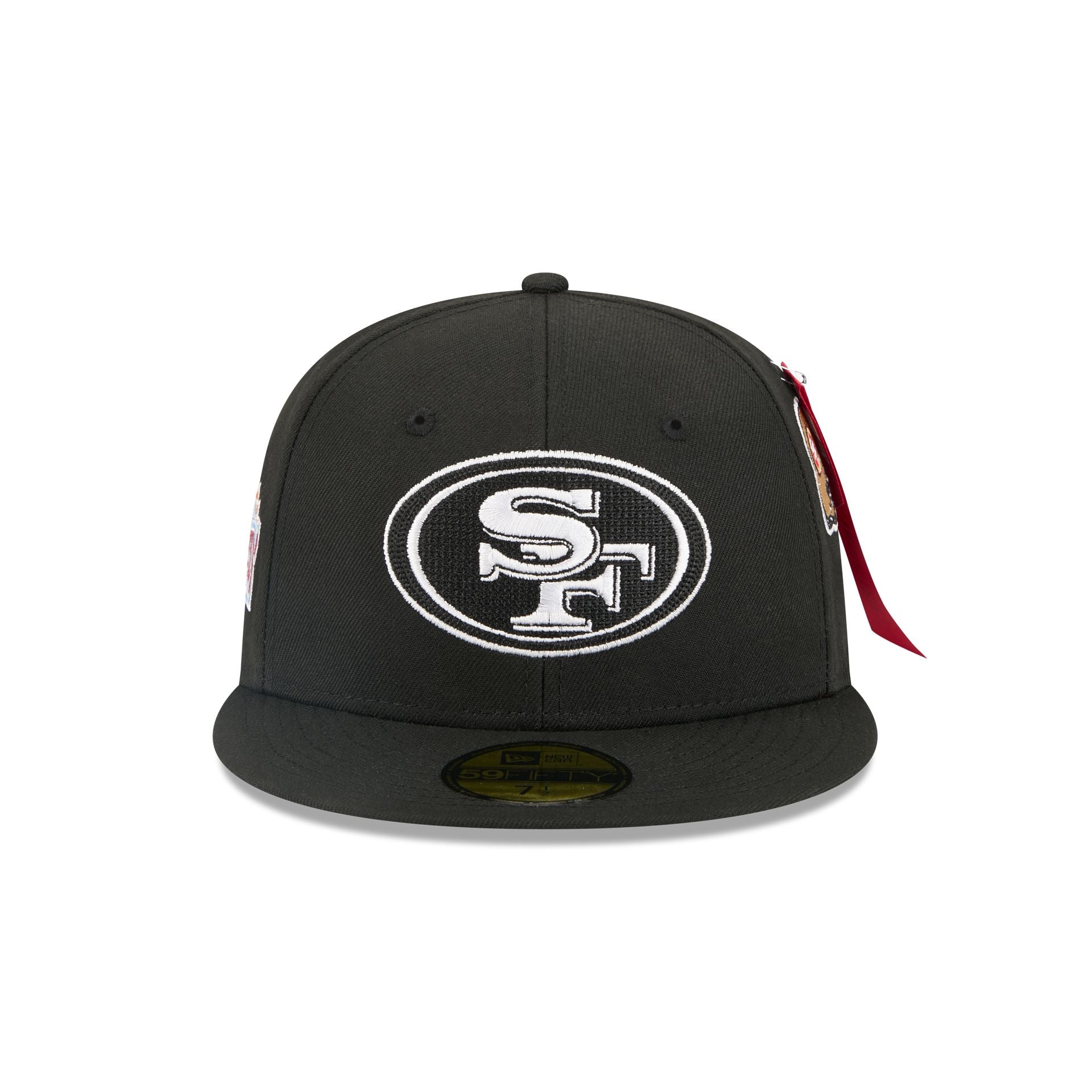 Alternative view of Alpha Industries X San Francisco 49Ers Black 59Fifty Fitted Hat
