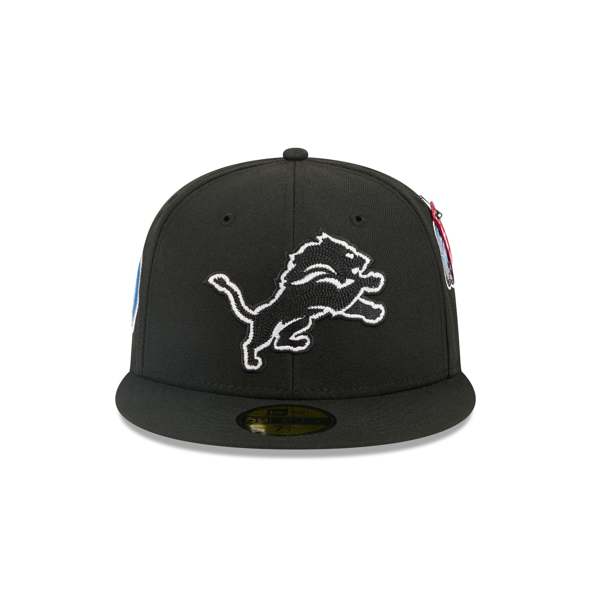 Alternative view of Alpha Industries X Detroit Lions Black 59Fifty Fitted Hat