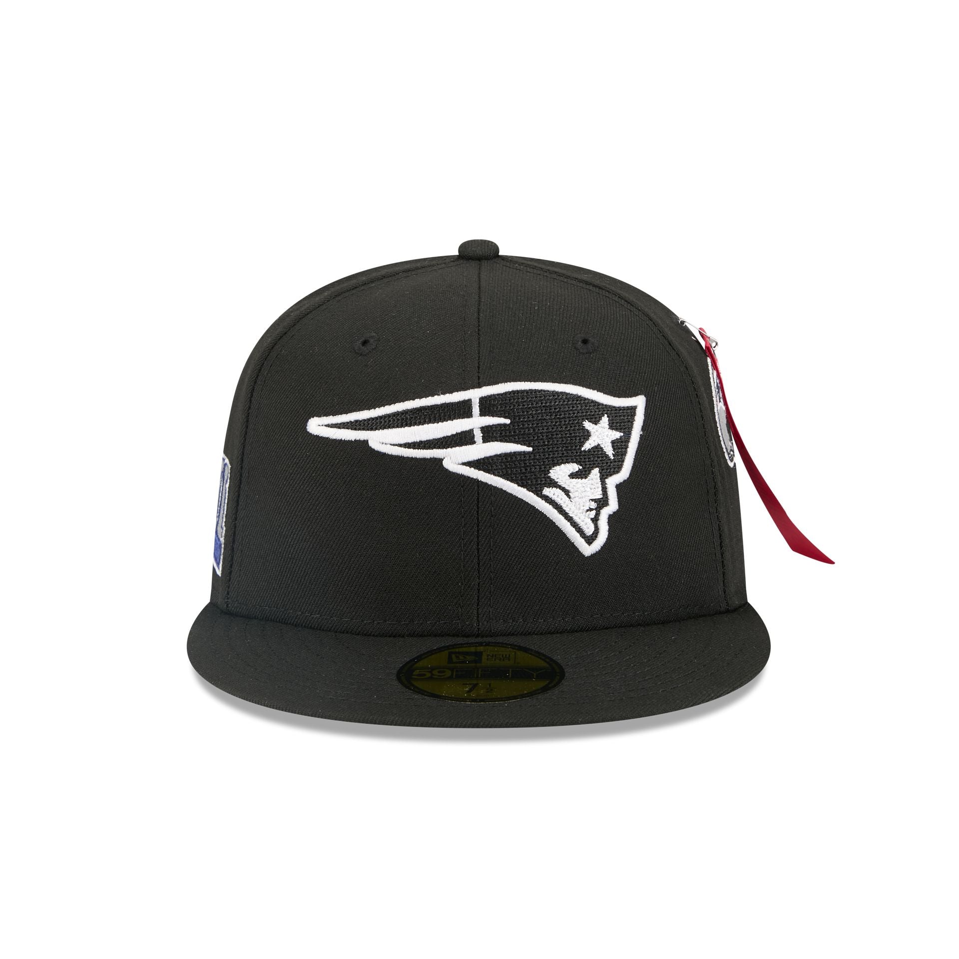 Alternative view of Alpha Industries X New England Patriots Black 59Fifty Fitted Hat