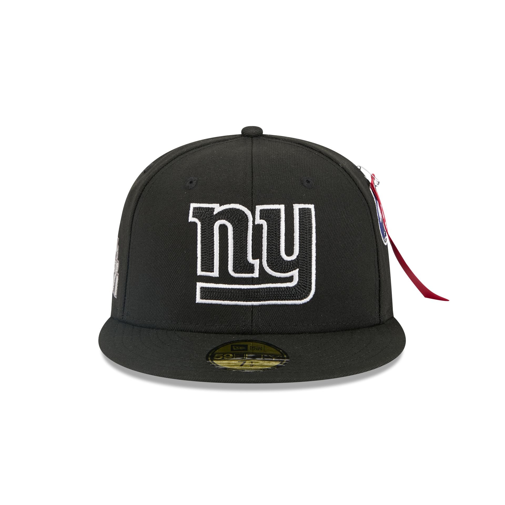 Alternative view of Alpha Industries X New York Giants Black 59Fifty Fitted Hat