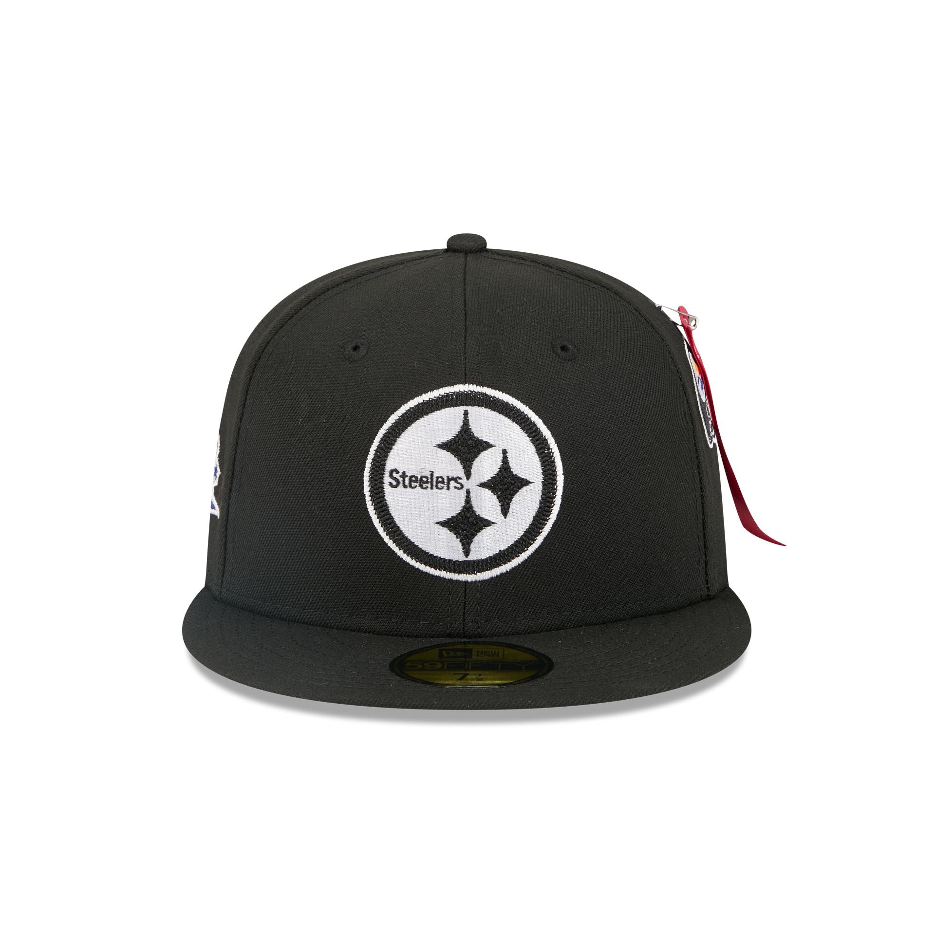 Alternative view of Alpha Industries X Pittsburgh Steelers Black 59Fifty Fitted Hat