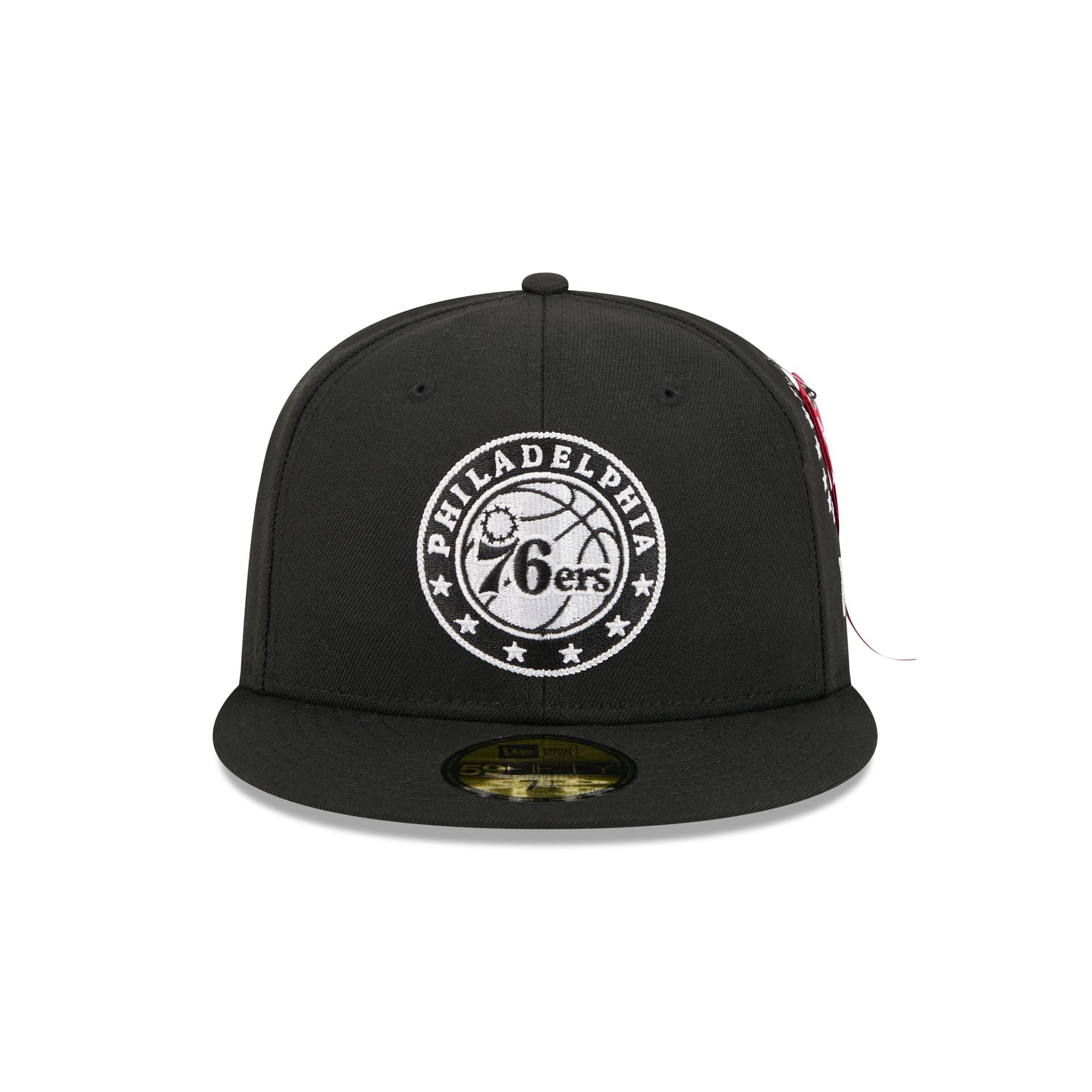Alternative view of Alpha Industries X Philadelphia 76Ers Black 59Fifty Fitted Hat