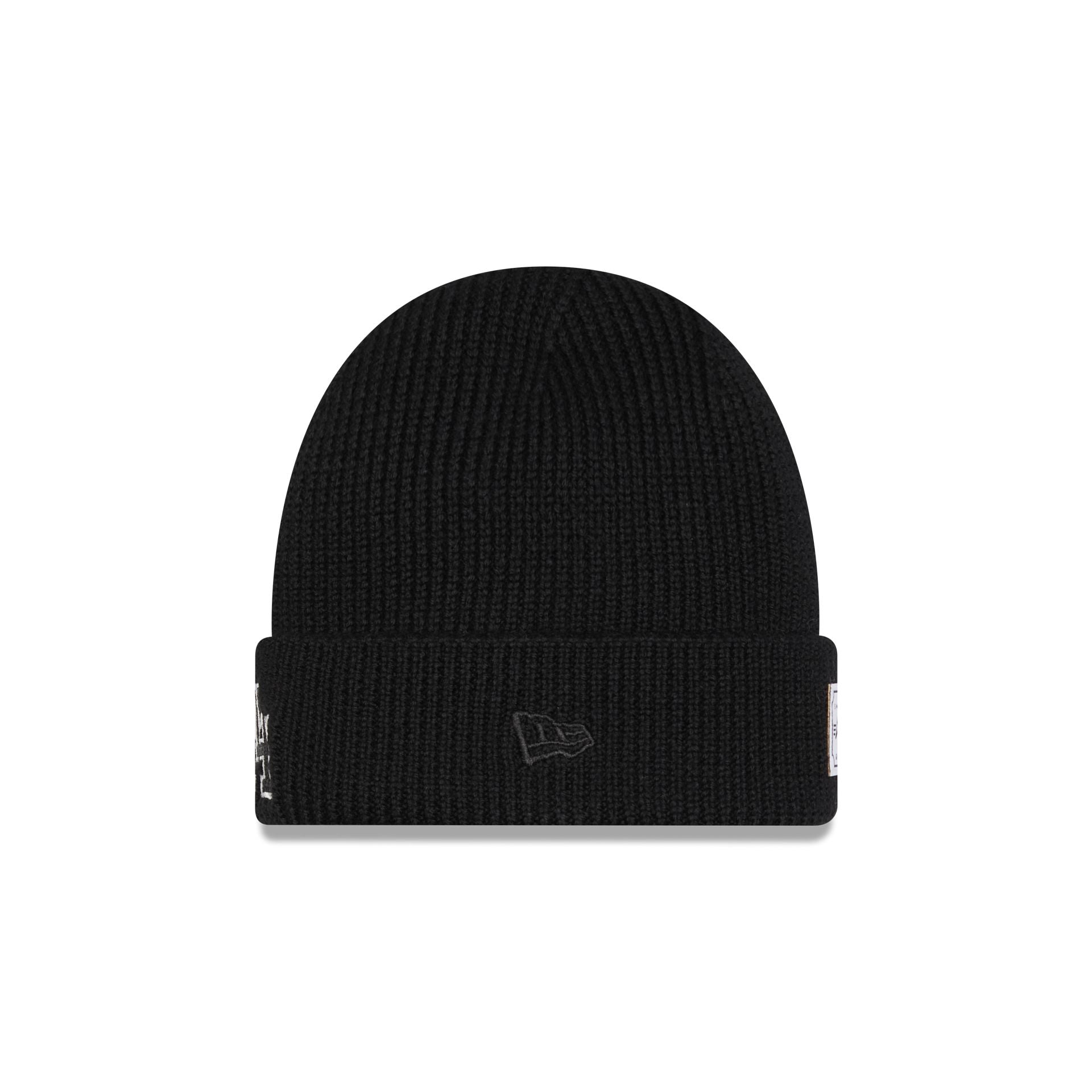 Alternative view of Alpha Industries X Los Angeles Dodgers Black Cuff Knit Hat