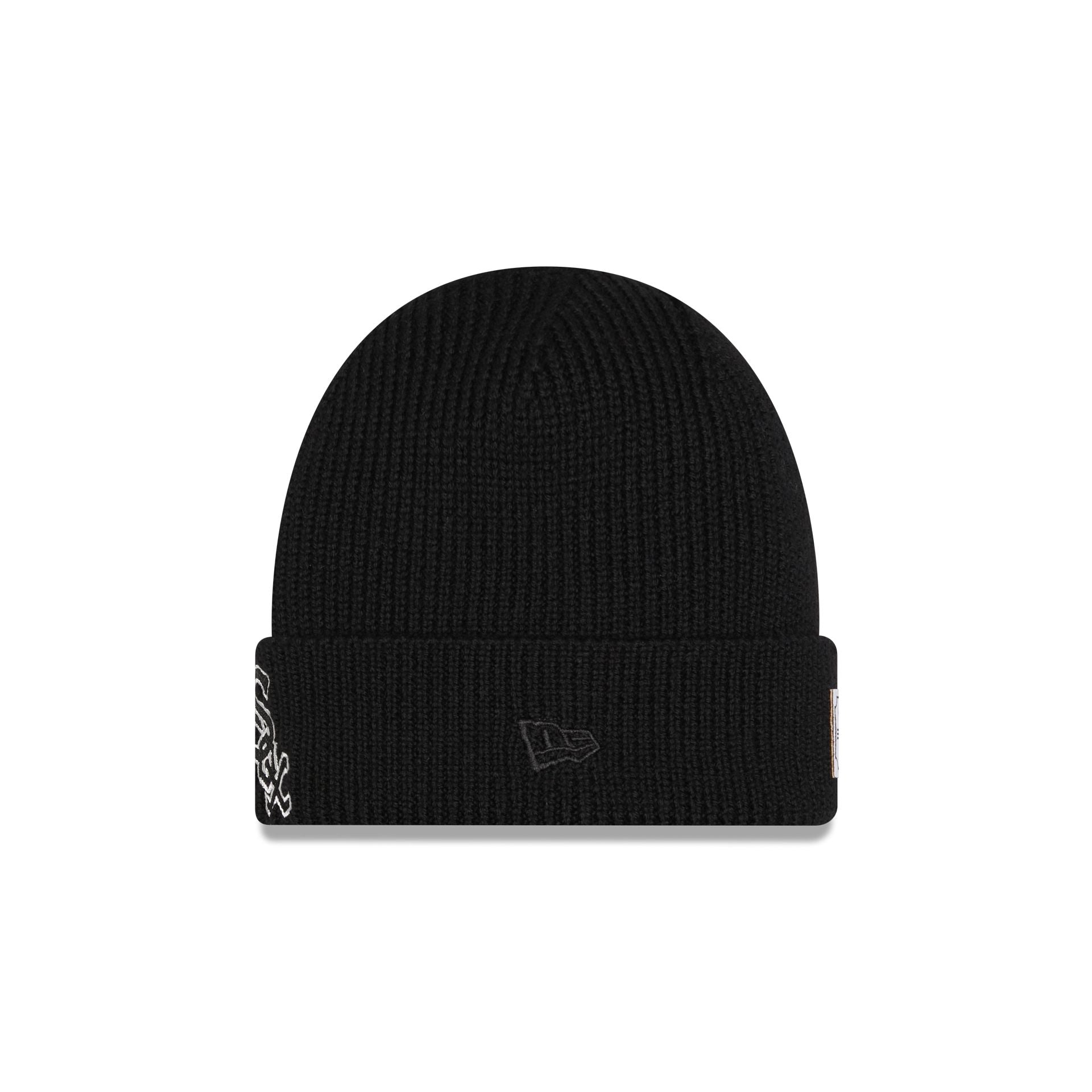 Alternative view of Alpha Industries X Chicago White Sox Black Cuff Knit Hat