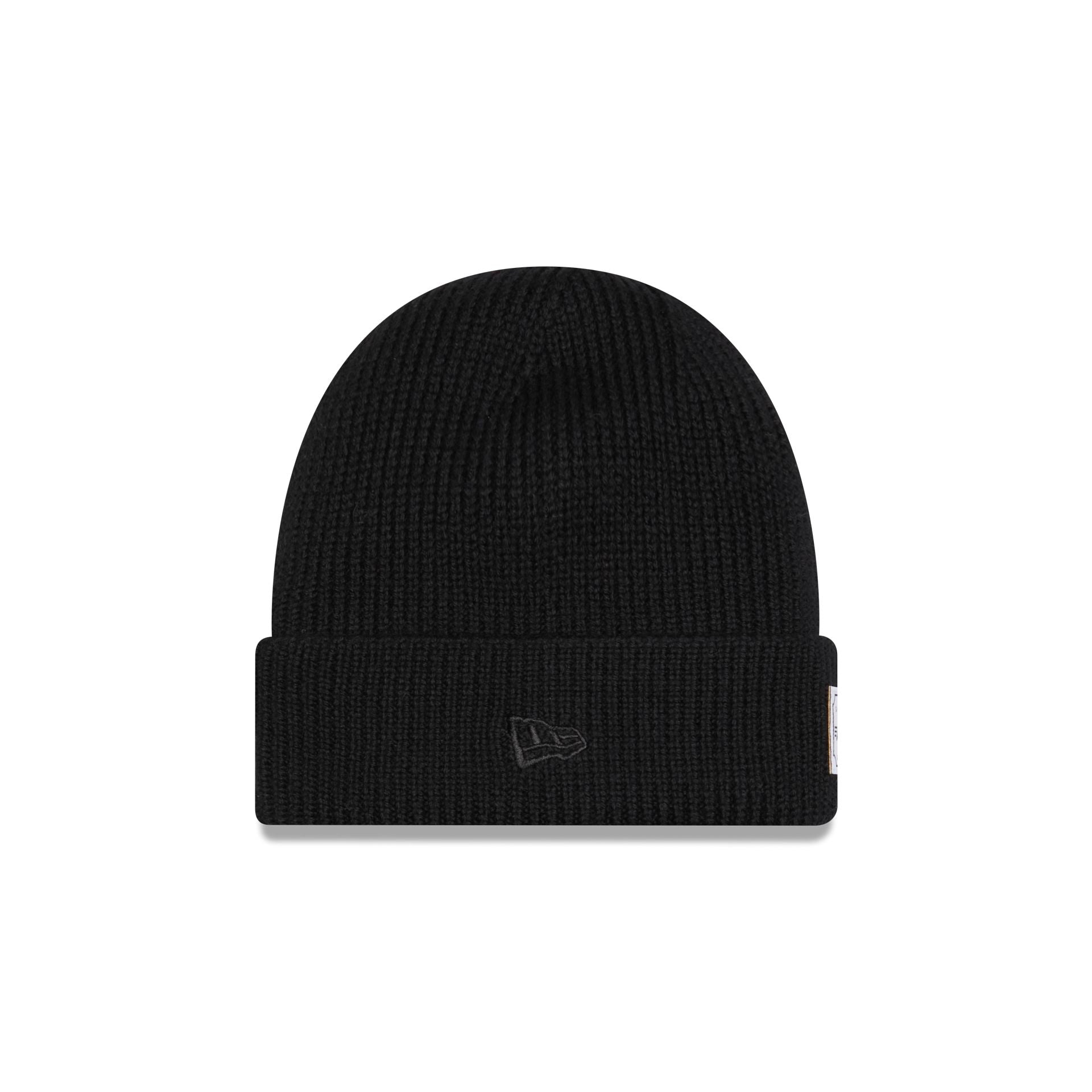 Alternative view of Alpha Industries X Seattle Mariners Black Cuff Knit Hat