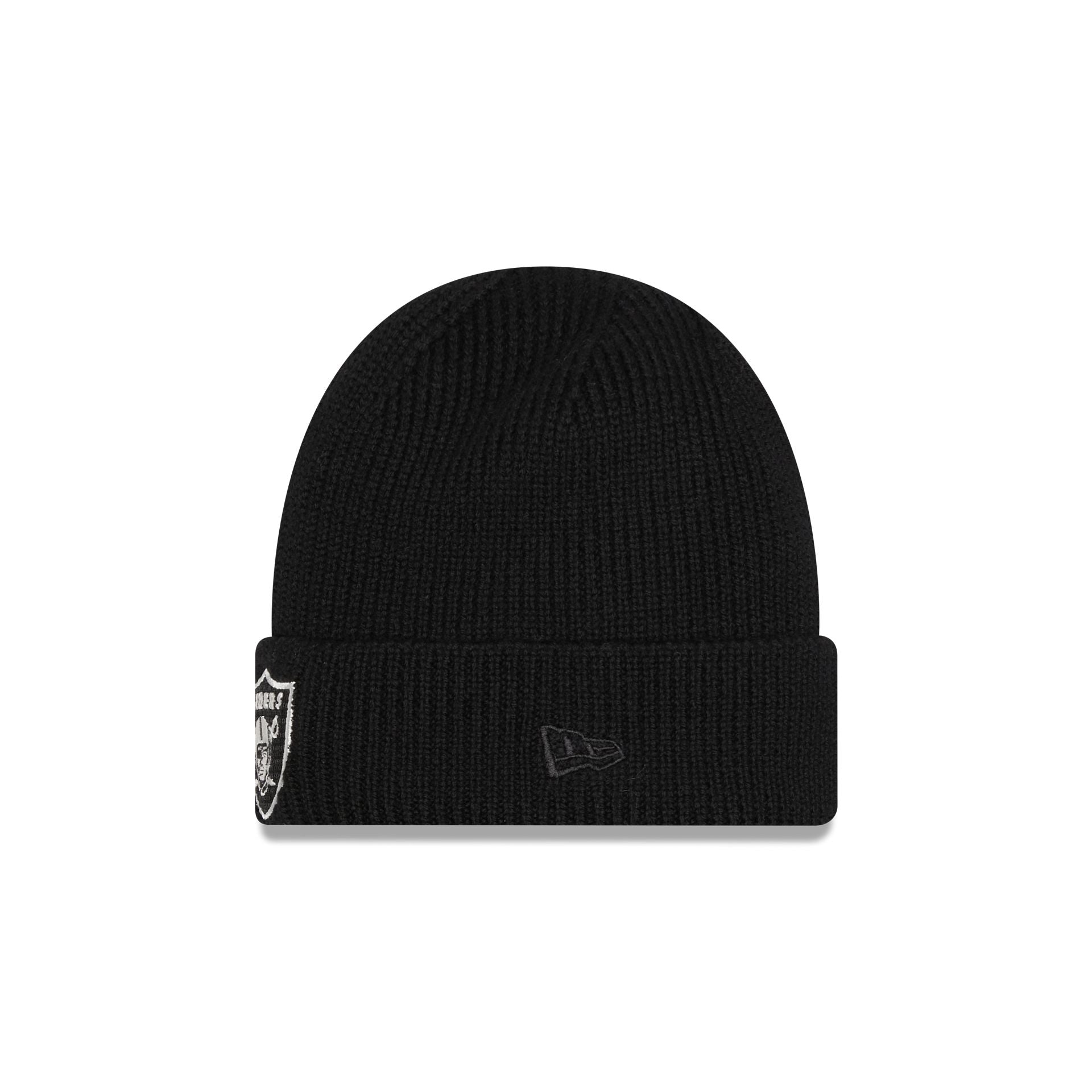 Alternative view of Alpha Industries X Las Vegas Raiders Black Cuff Knit Hat