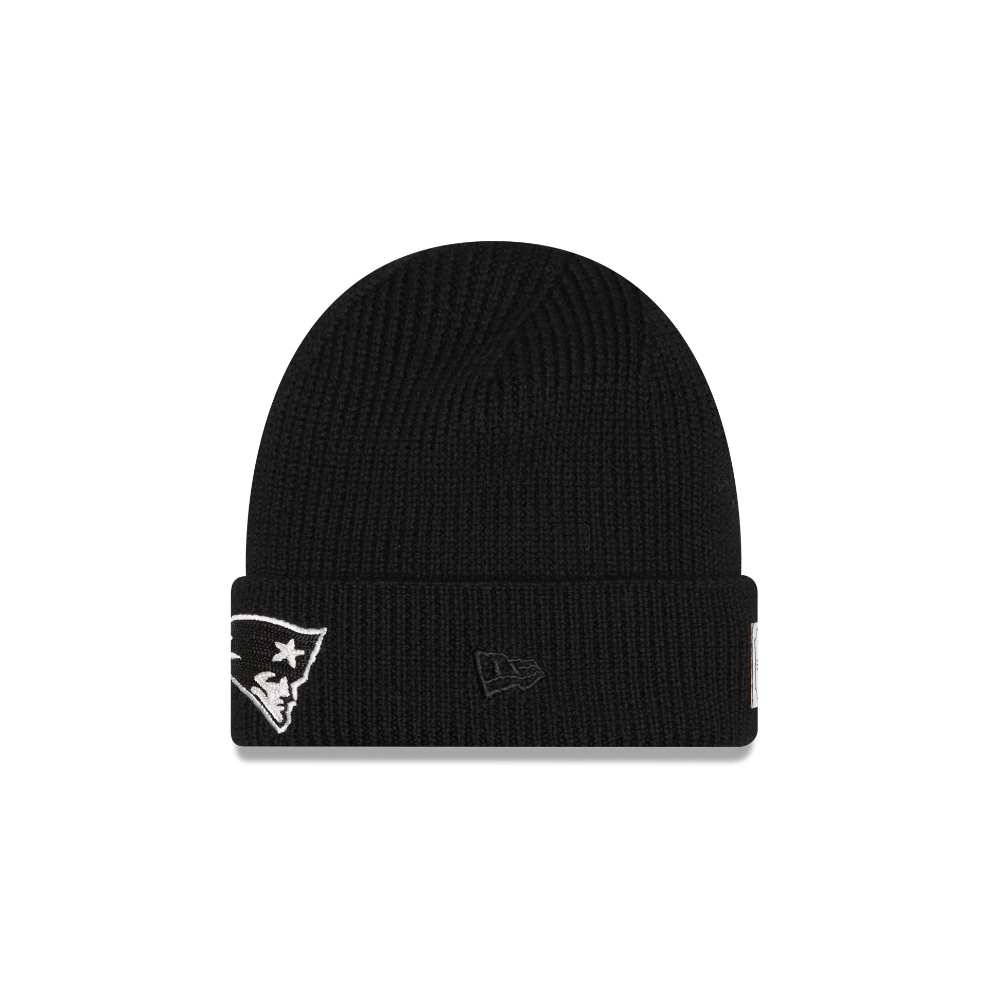 Alternative view of Alpha Industries X New England Patriots Black Cuff Knit Hat