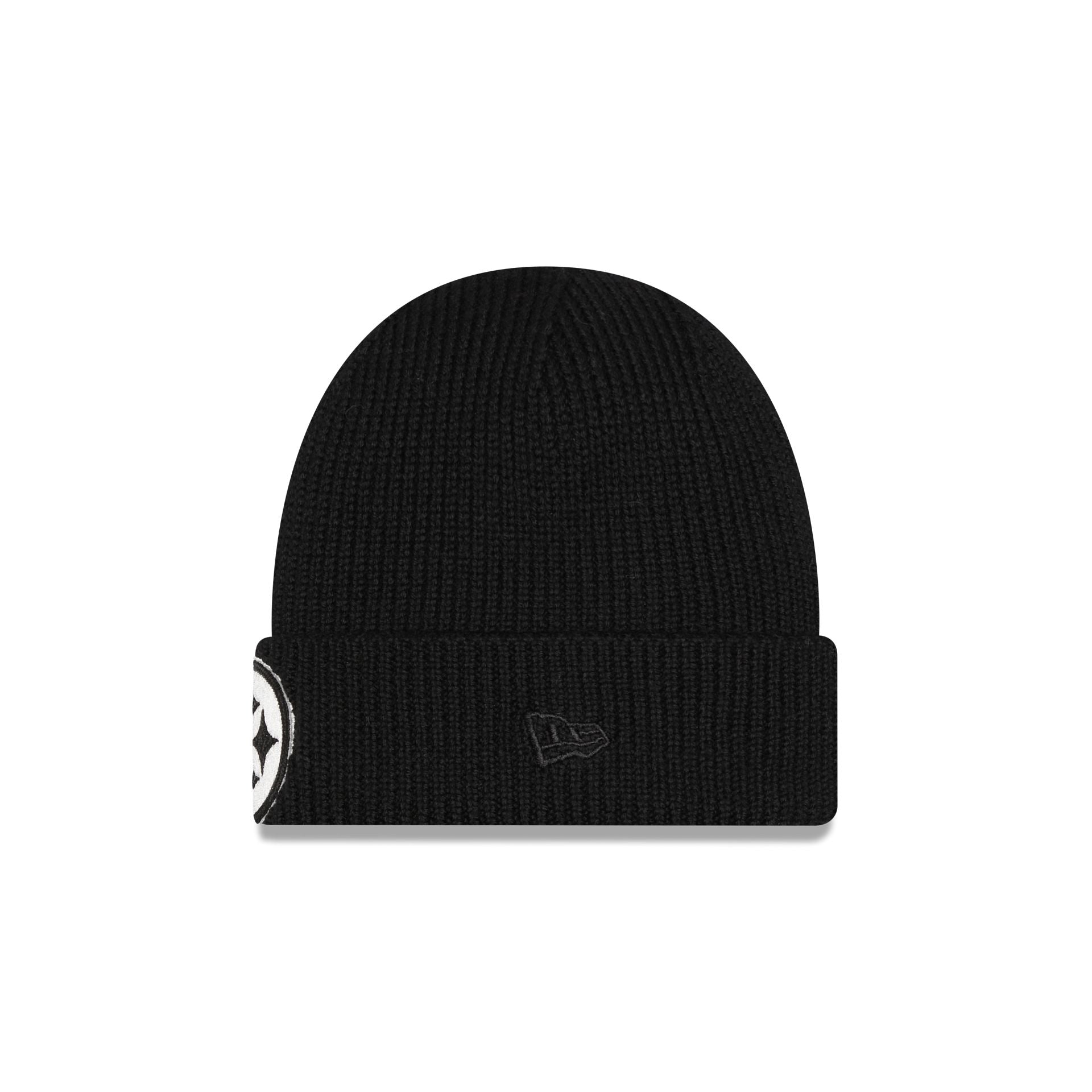 Alternative view of Alpha Industries X Pittsburgh Steelers Black Cuff Knit Hat
