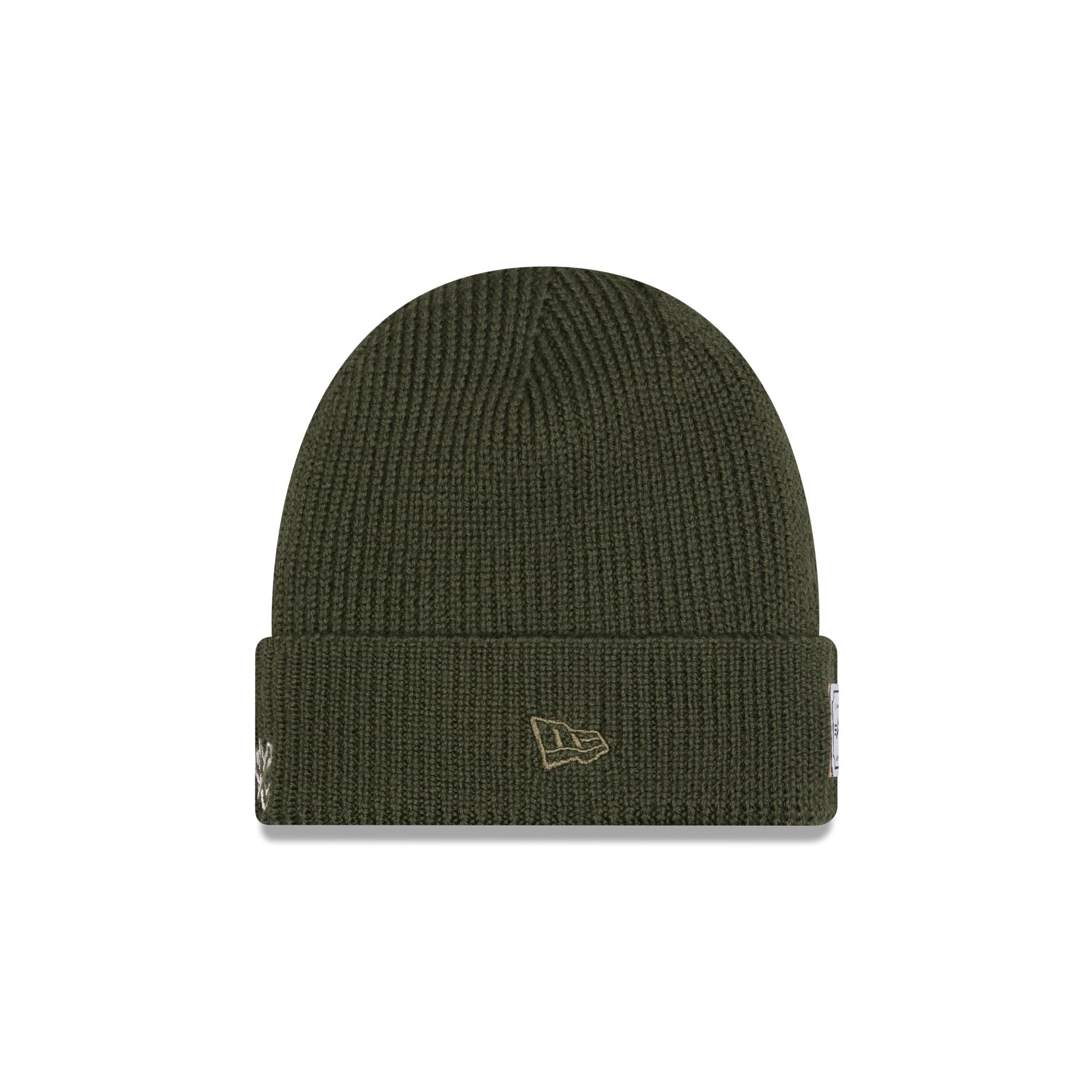 Alternative view of Alpha Industries X Chicago White Sox Olive Green Cuff Knit Hat