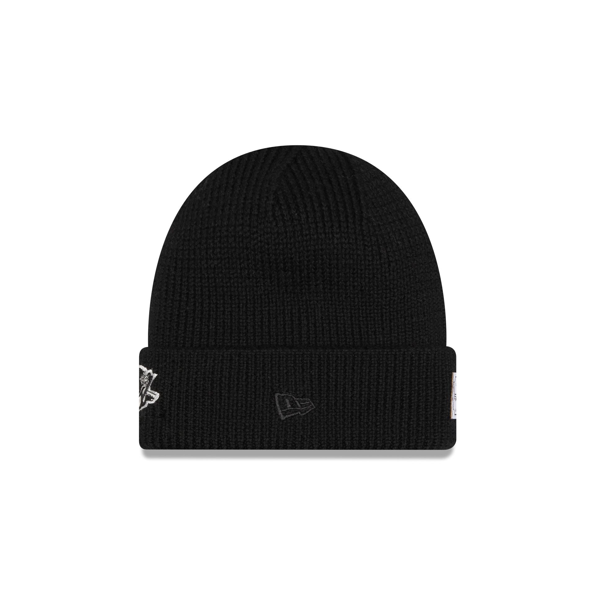 Alternative view of Alpha Industries X Pittsburgh Penguins Black Cuff Knit Hat