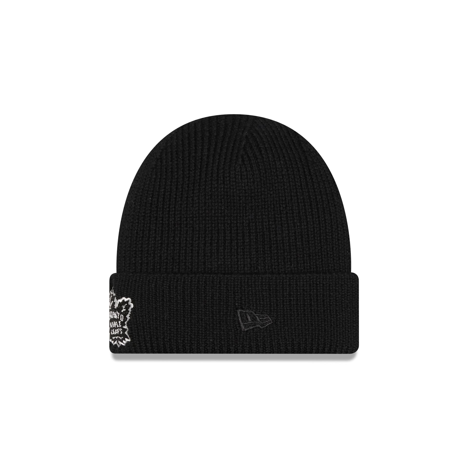 Alternative view of Alpha Industries X Toronto Maple Leafs Black Cuff Knit Hat