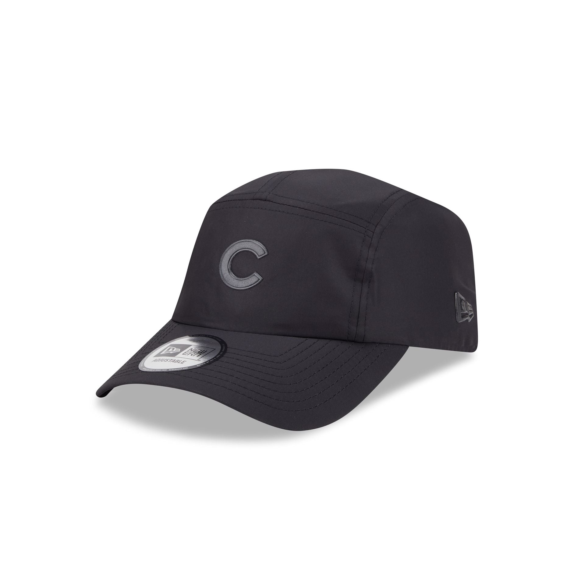 Alpha Industries X Chicago Cubs Black Runner Adjustable Hat