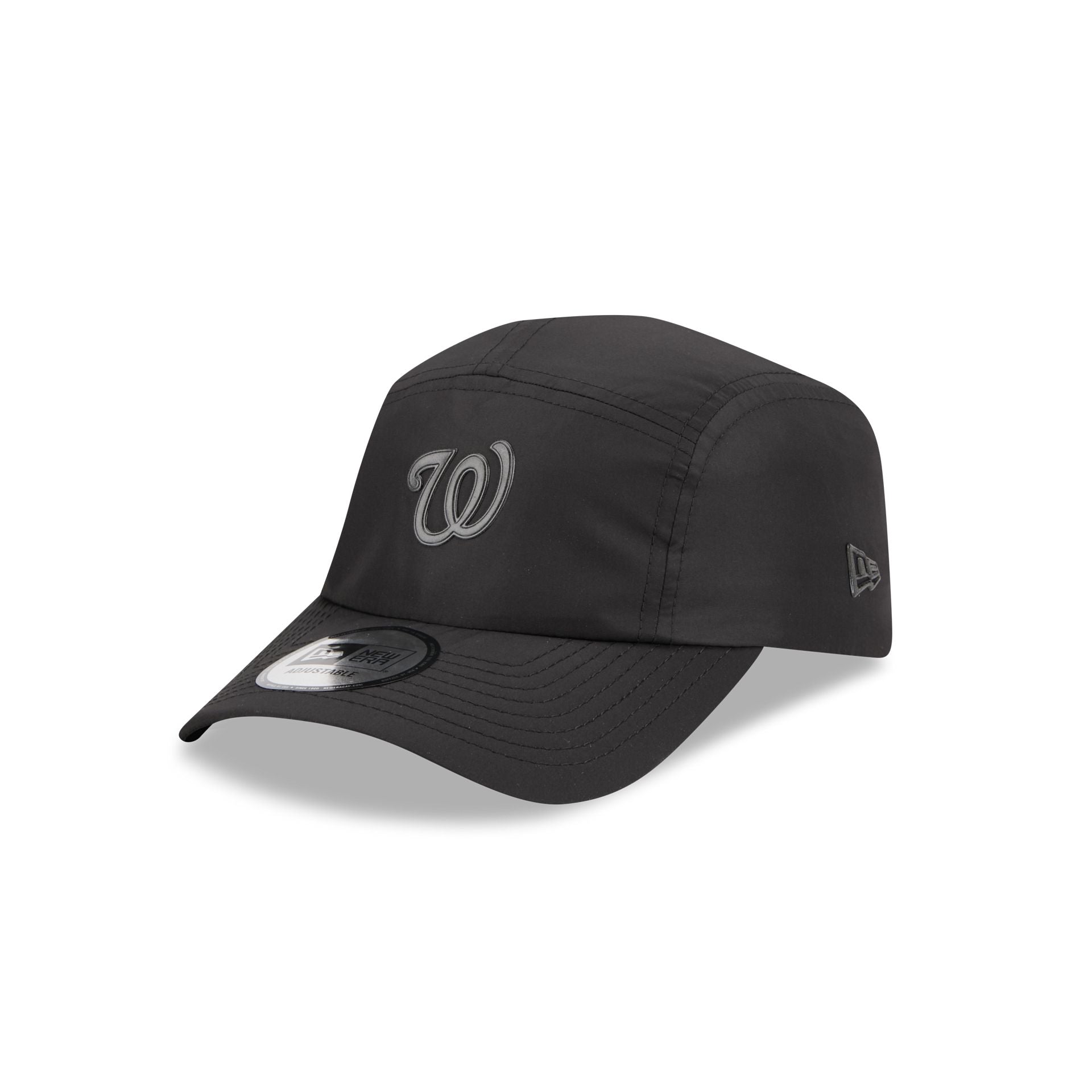 Alpha Industries X Washington Nationals Black Runner Adjustable Hat