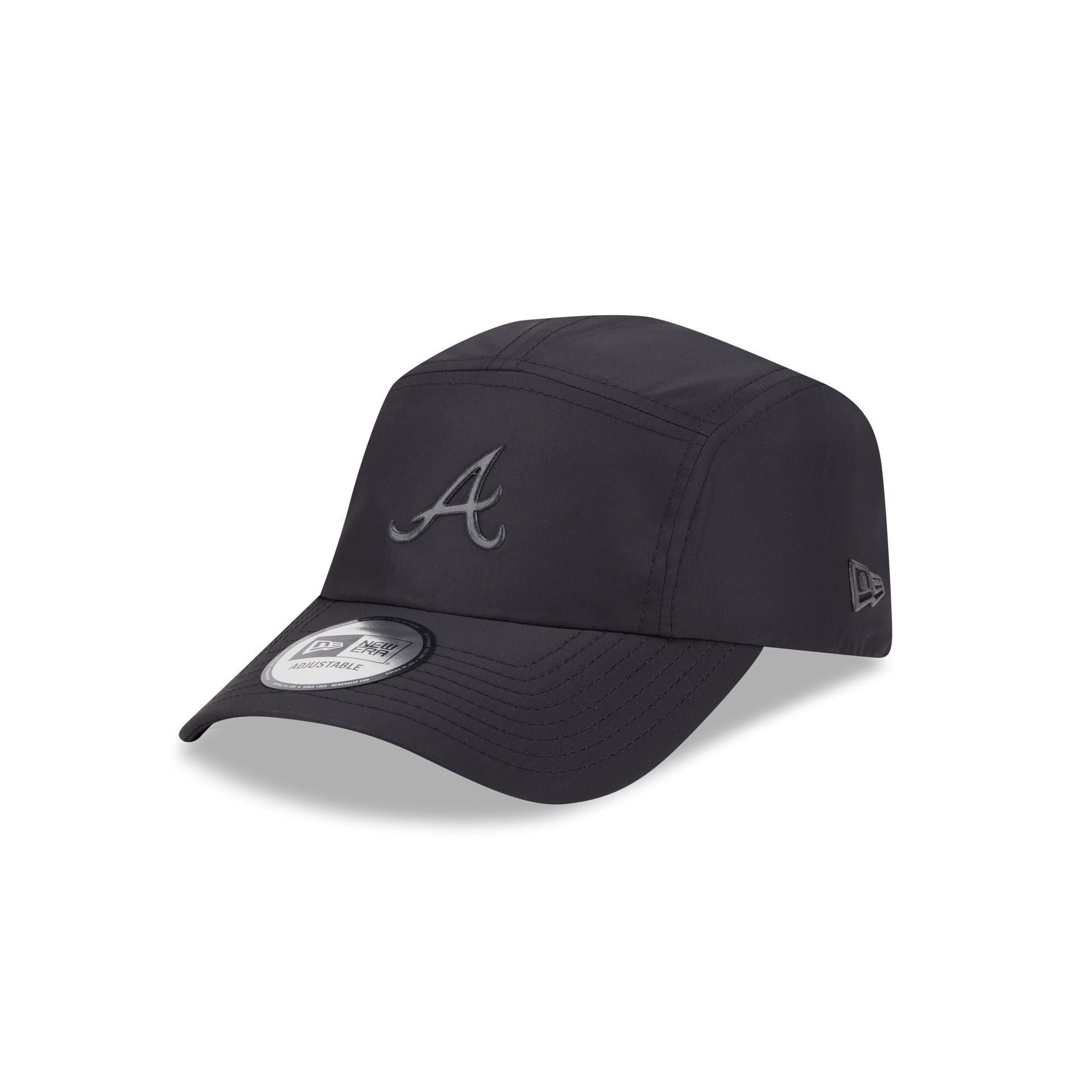 Alpha Industries X Atlanta Braves Black Runner Adjustable Hat