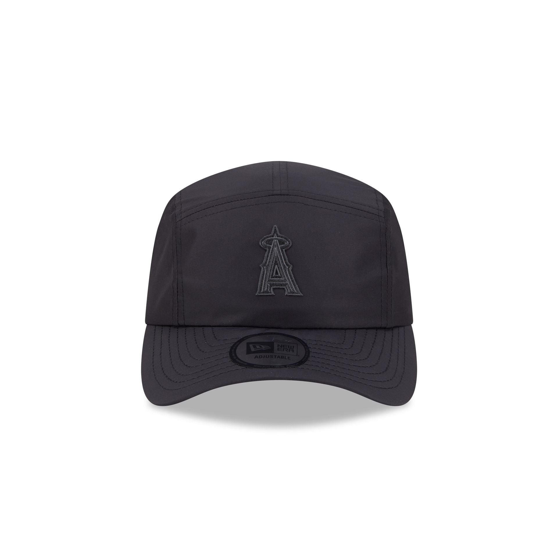 Alternative view of Alpha Industries X Los Angeles Angels Black Runner Adjustable Hat