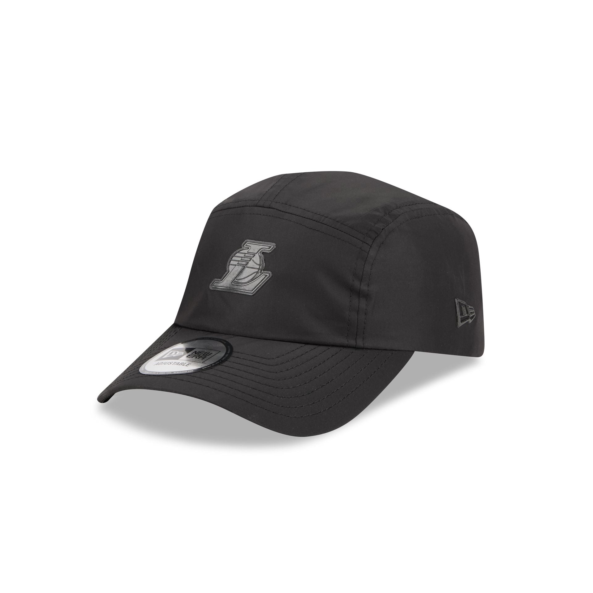 Alpha Industries X Los Angeles Lakers Black Runner Adjustable Hat
