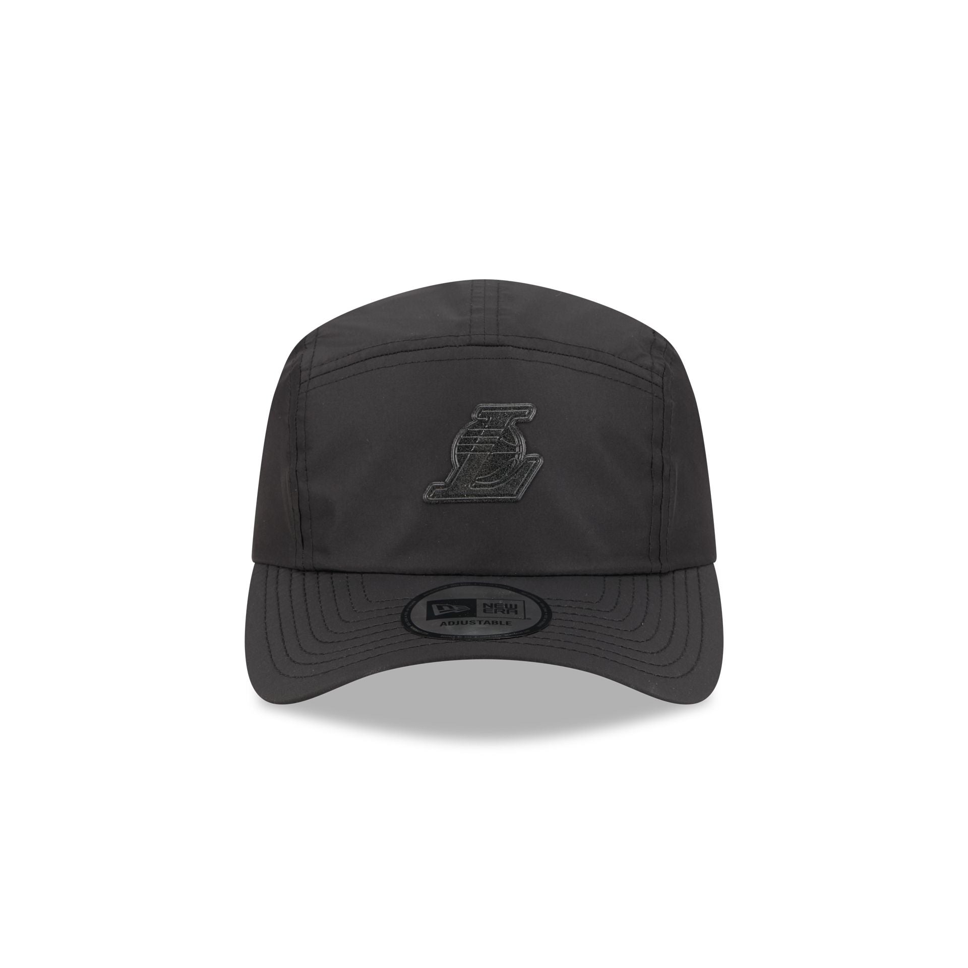 Alternative view of Alpha Industries X Los Angeles Lakers Black Runner Adjustable Hat