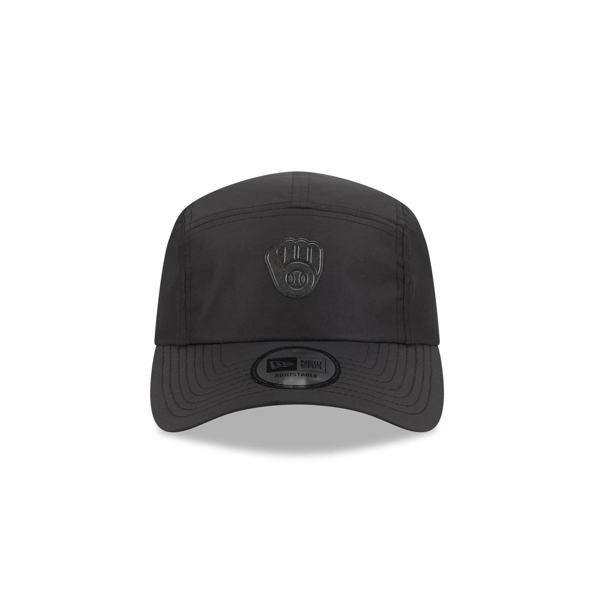 Alternative view of Alpha Industries X Milwaukee Brewers Black Runner Adjustable Hat