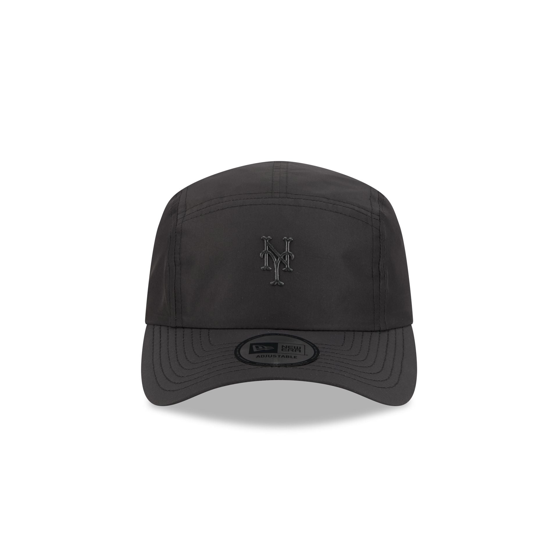 Alternative view of Alpha Industries X New York Mets Black Runner Adjustable Hat